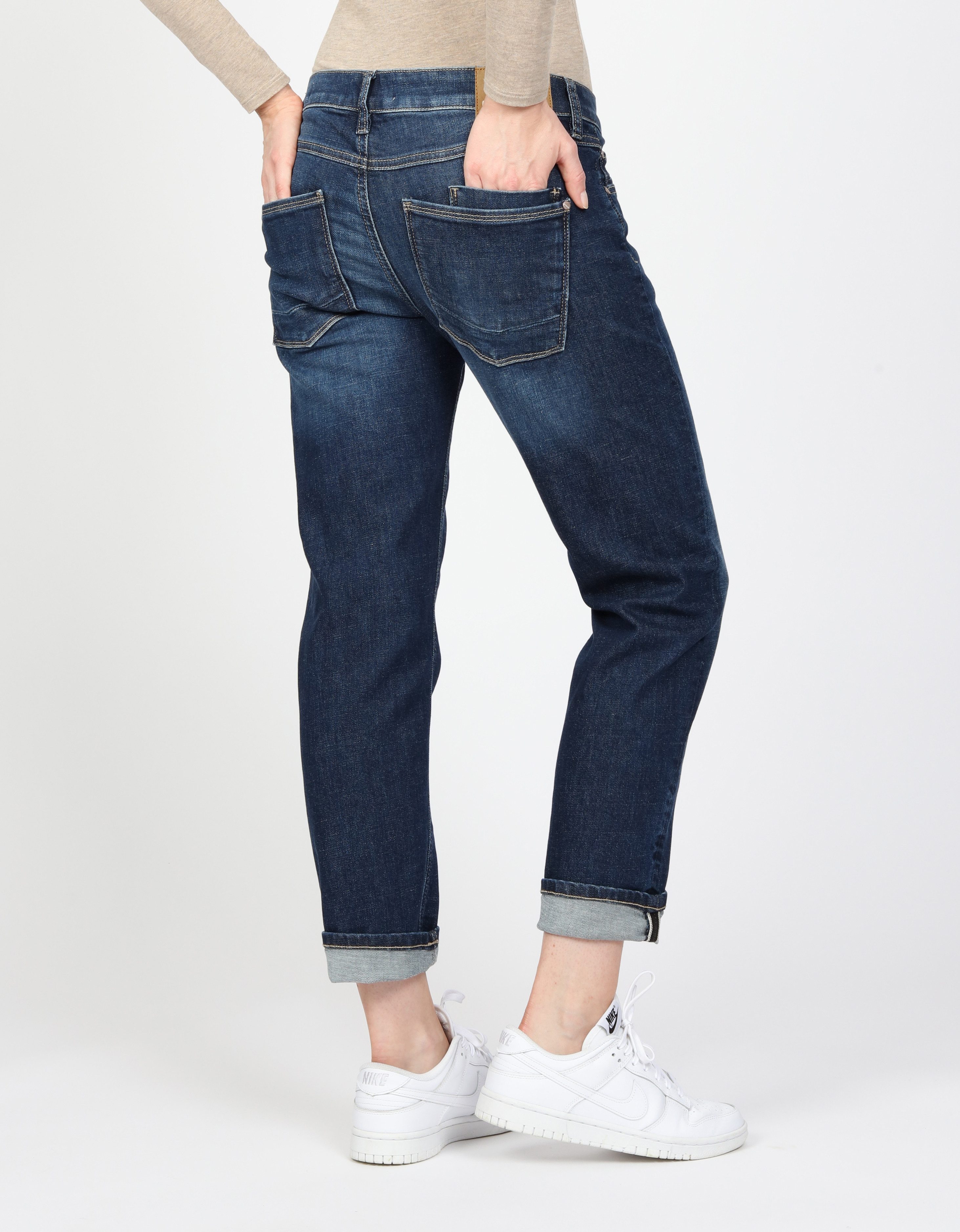 GANG Boyfriend-Jeans 94NADIA 5-Pocket Style mit Reißverschluss und Knopf günstig online kaufen