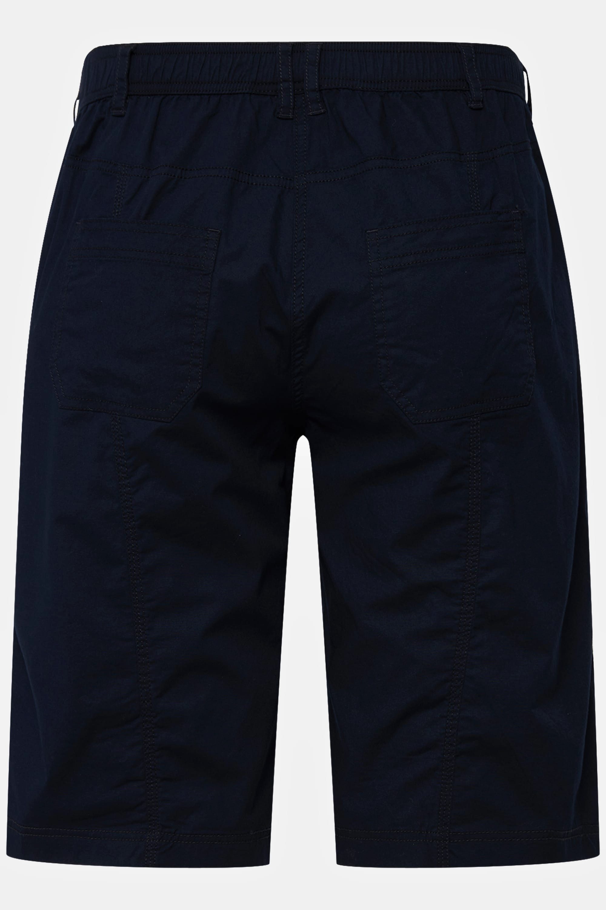 Ulla Popken Funktionshose Cargo-Bermuda Komfortbund 4-Pocket-Schnitt