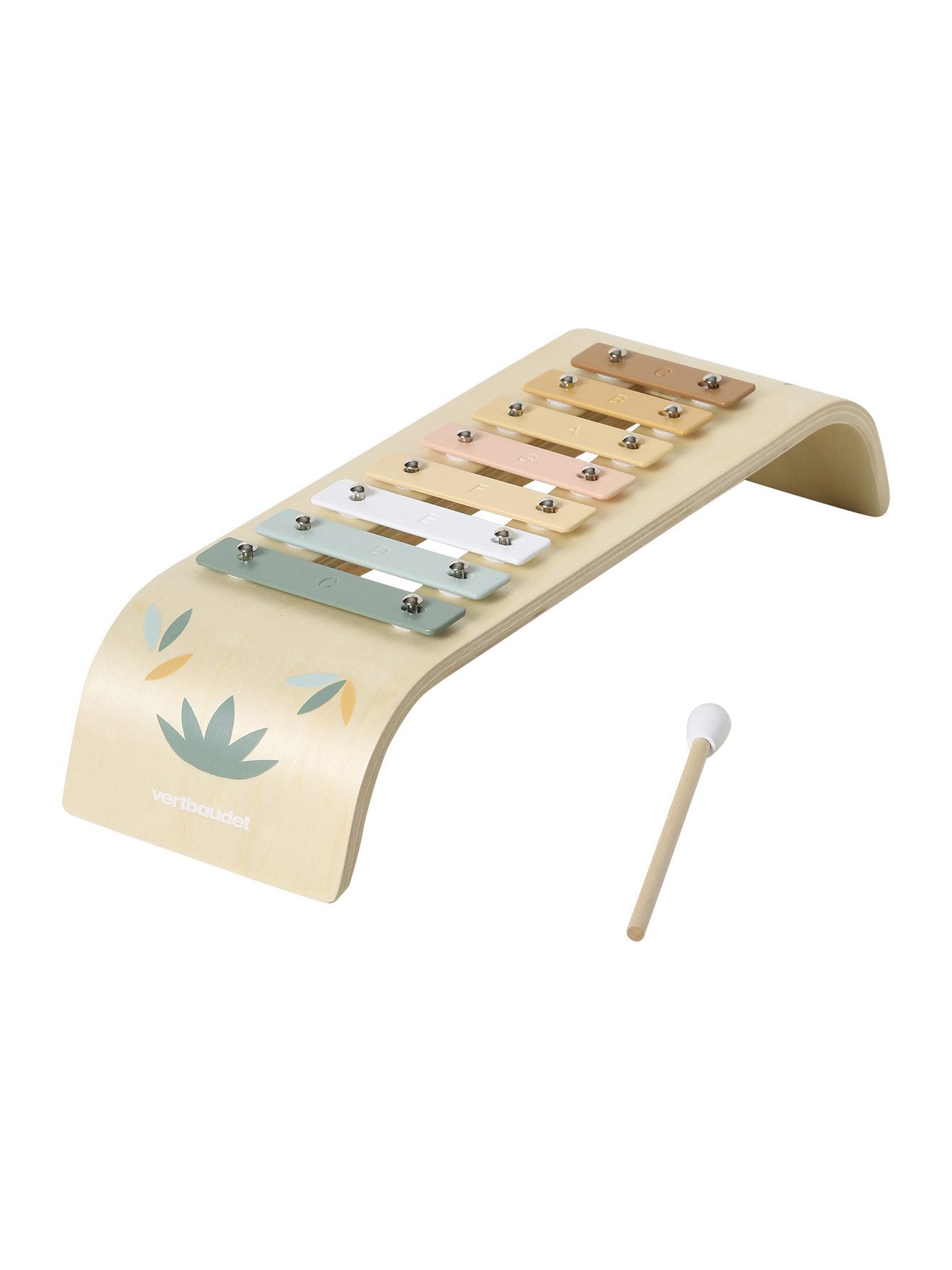 vertbaudet Spielzeug-Musikinstrument Kinder Xylophon Holz FSC® günstig online kaufen