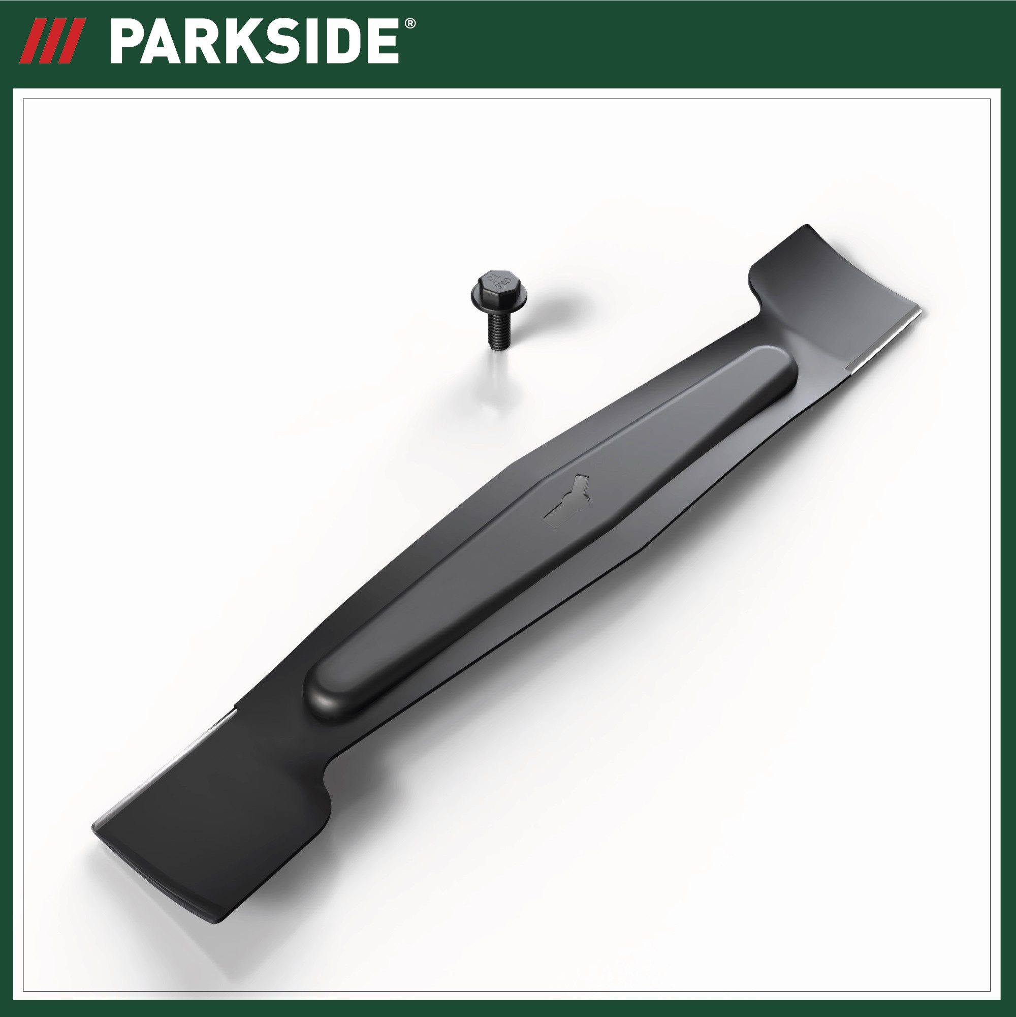 Parkside Rasenmähermesser Ersatzmesser Rasenmäher PERM 1200 A1 PERM 1300 A1 PRM 1200 C3 (1-St), Für Elektro Rasenmäher