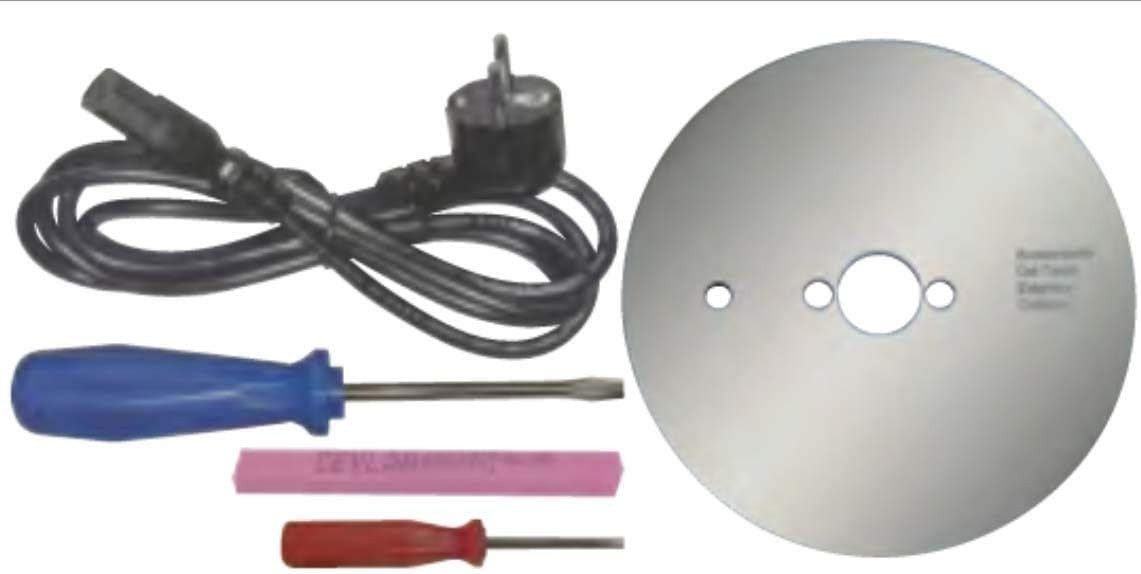 Ceylan Dönergrill Ceylan Devran NG3 Dönerschneider Dönermesser Kreismesser Gyros Döner, Drehzahl: 5.000 U/min, Tagesleistung: 90 kg