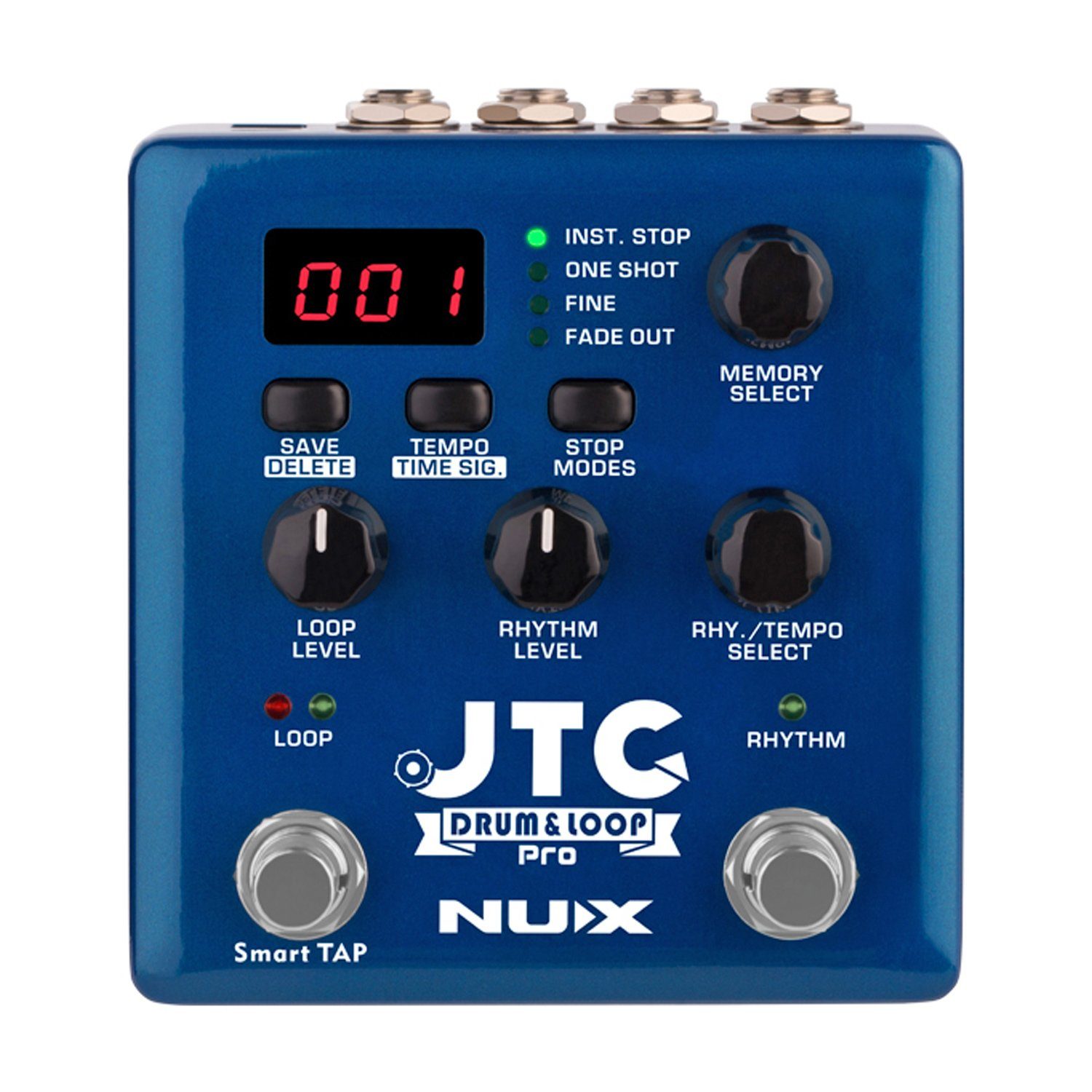 Nux E-Gitarre Nux JTC Drum and Loop Pro Dual Switch Effektpedal, Effektpedal