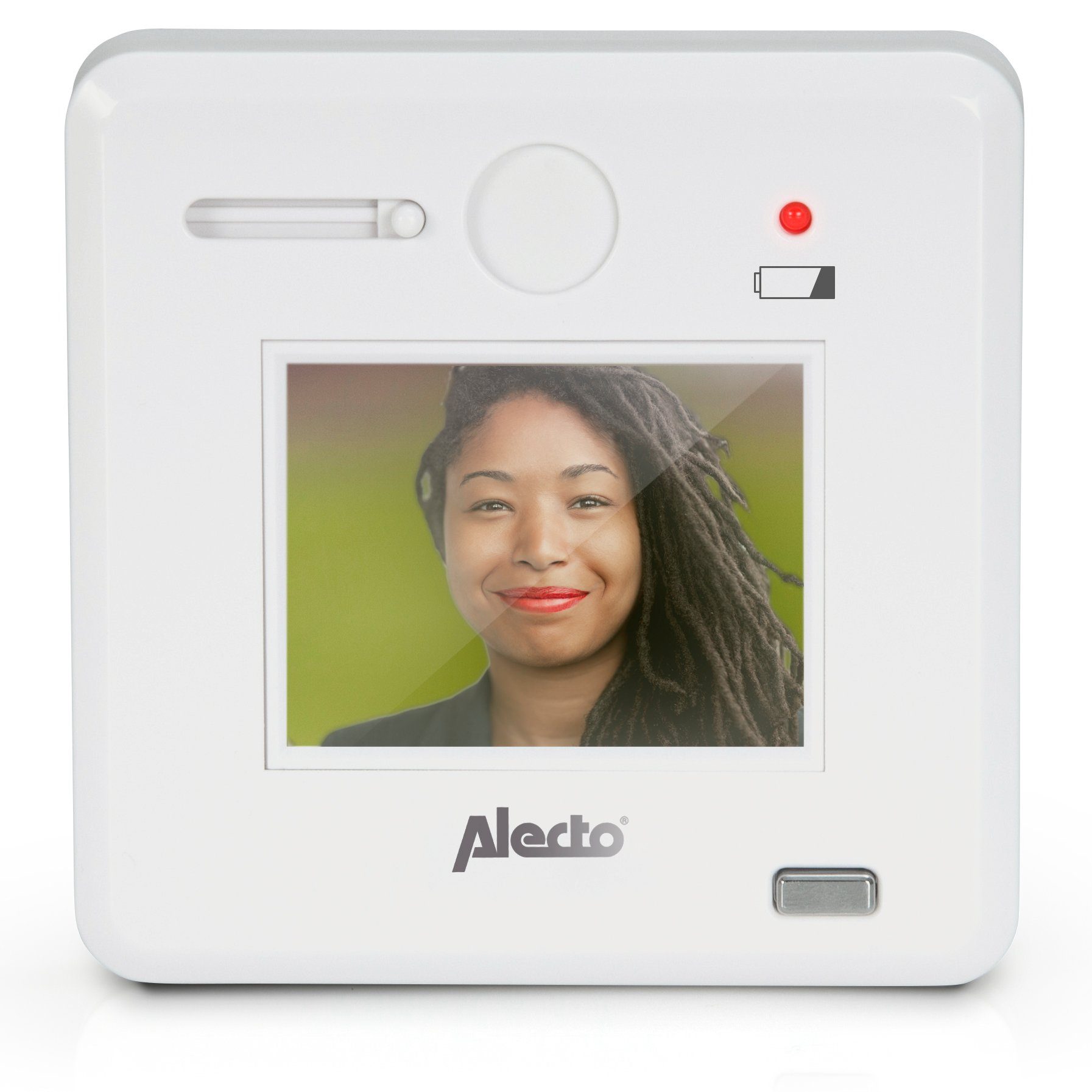 Alecto Digitaler Türspion DC-700 (1-tlg., Weitwinkelobjektiv, Sichtschutz-Abdeckung, für mehr Sicherheit)