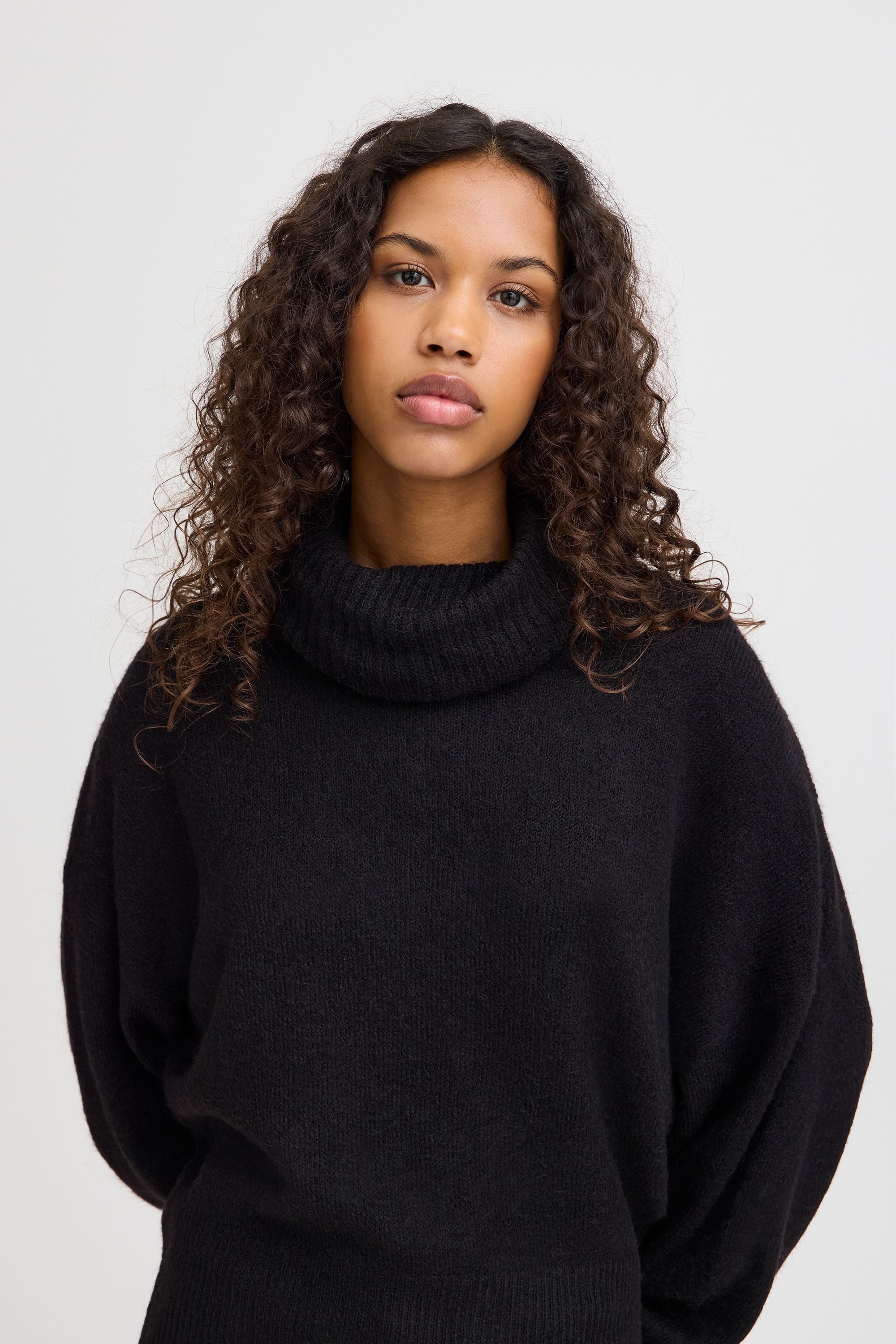 Ichi Strickpullover Rollkragenpullover günstig online kaufen
