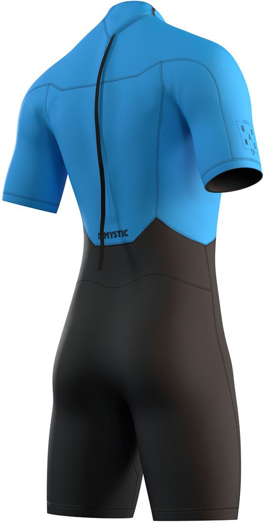 Mystic Neoprenanzug MYSTIC BRAND 3/2 BACK ZIP Shorty global blue