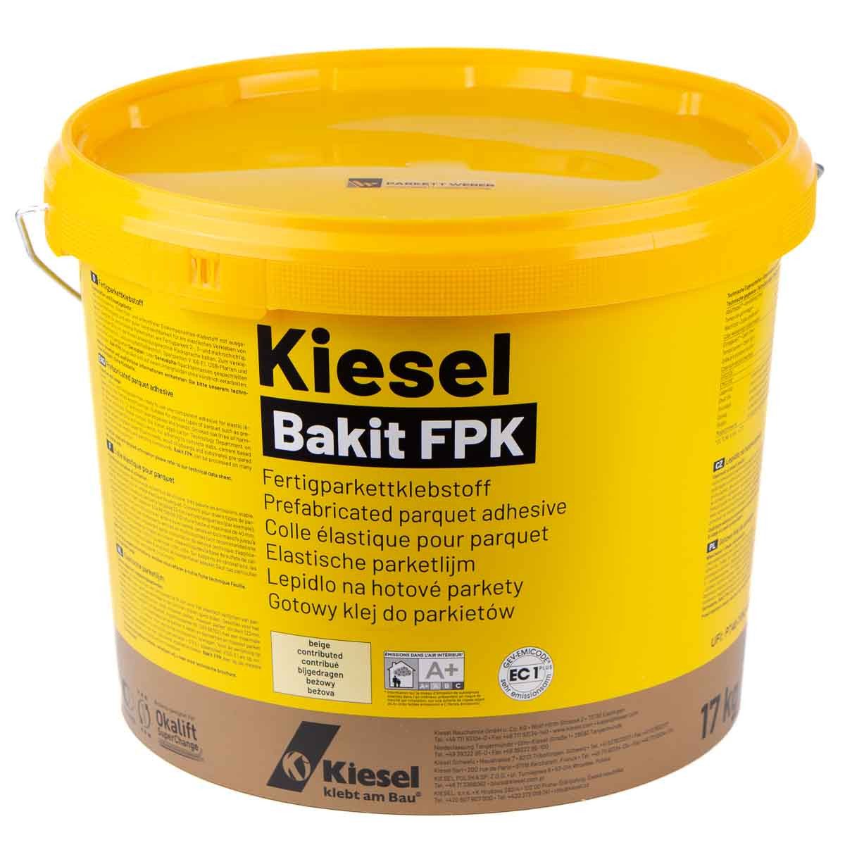 Kiesel Parkettkleber Kiesel Bakit FPK - Fertigparkettkleber 17 kg