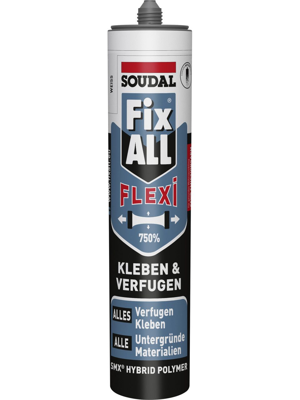 SOUDAL Montagekleber Soudal Montagekleber Fix All Flexi schwarz 470 g