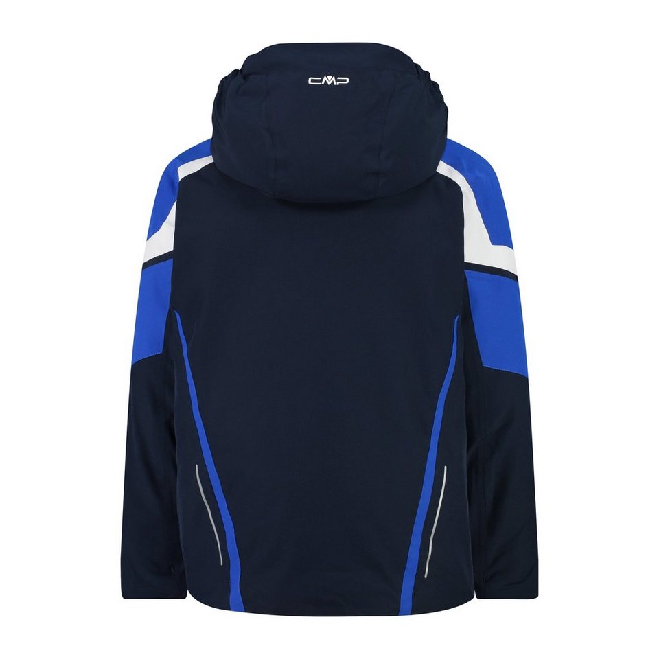 BLACK HOOD KID CMP Skijacke SNAPS BLUE JACKET