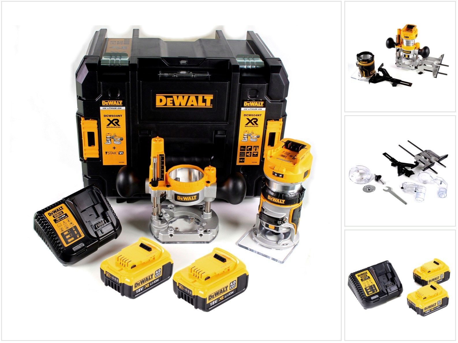 DeWalt Oberfräse DCW 604 M2 Akku günstig online kaufen