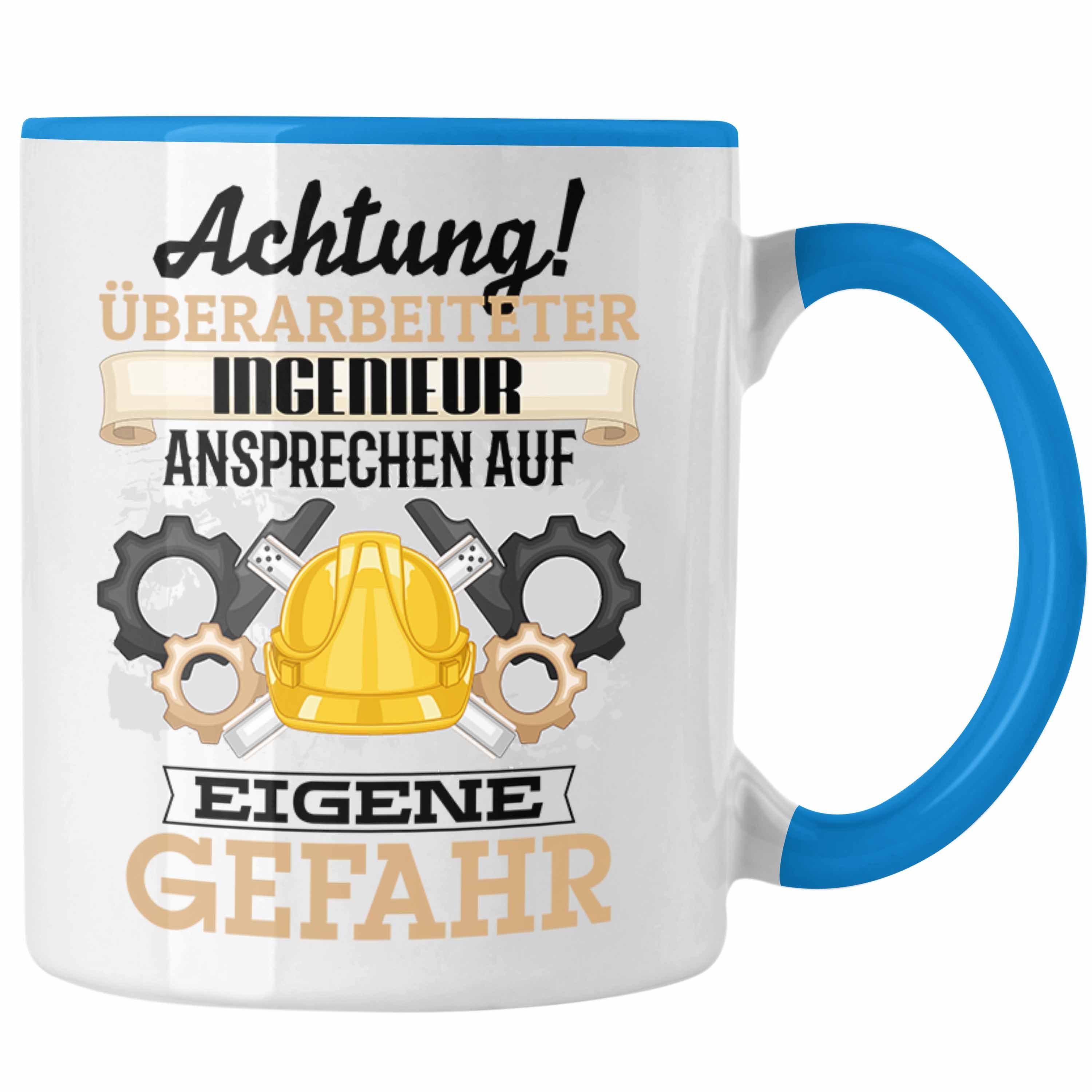 Trendation Tasse Ingenieur Tasse Geschenk Lustiger Spruch Geschenkidee