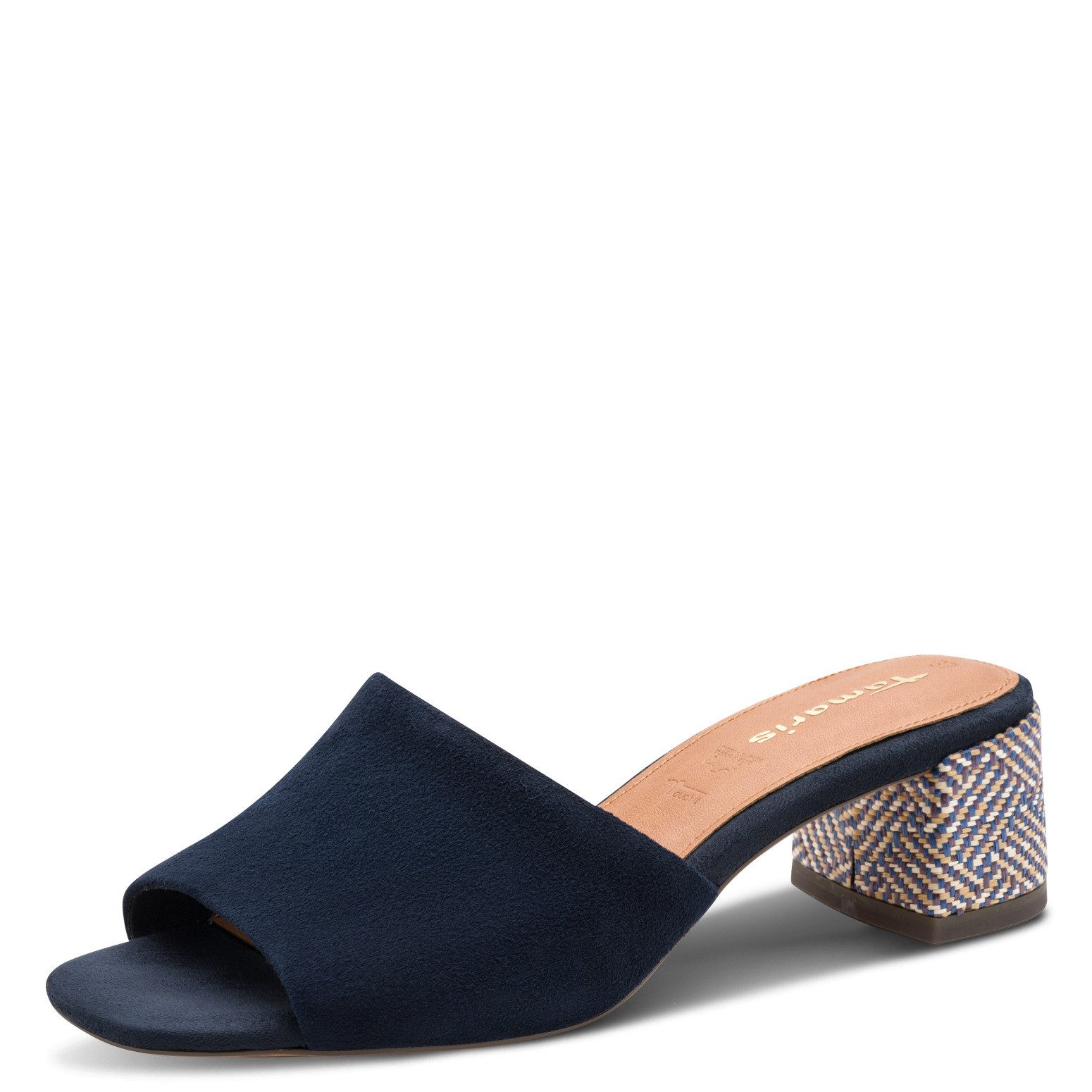 Tamaris Tamaris Damen Pantolette TOUCH-IT 1-27204-42-807 navy Pantolette