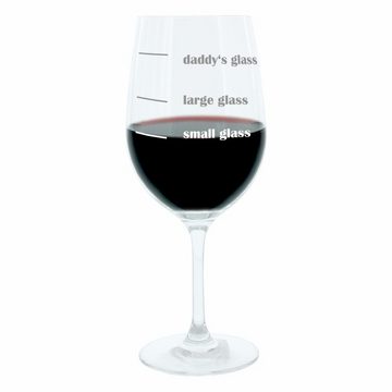 LEONARDO Weinglas XL Daddys Glass, Glas, lasergraviert