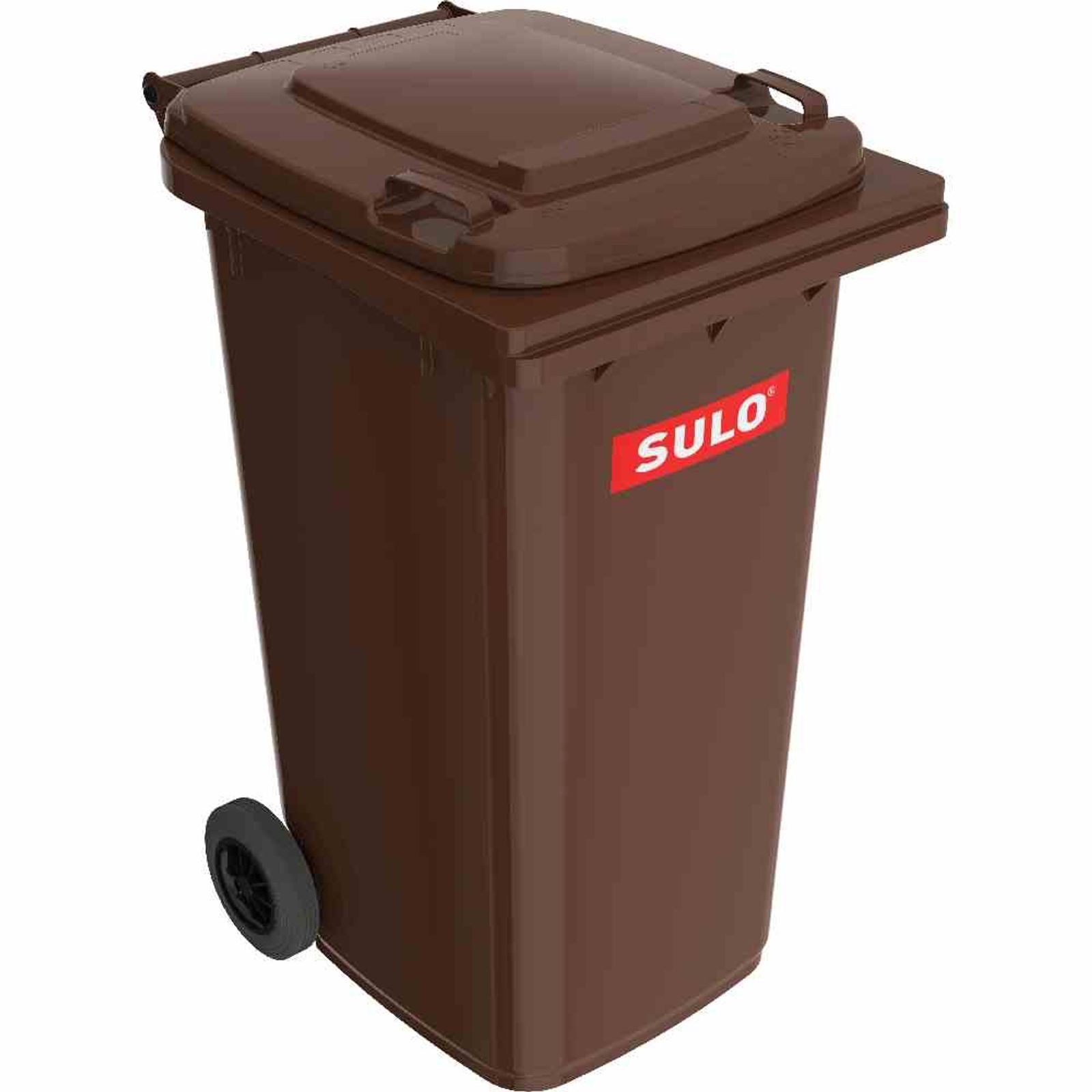SULO Mülleimer Kunststoff-Müllgroßbehälter braun 240 l Kunststoff