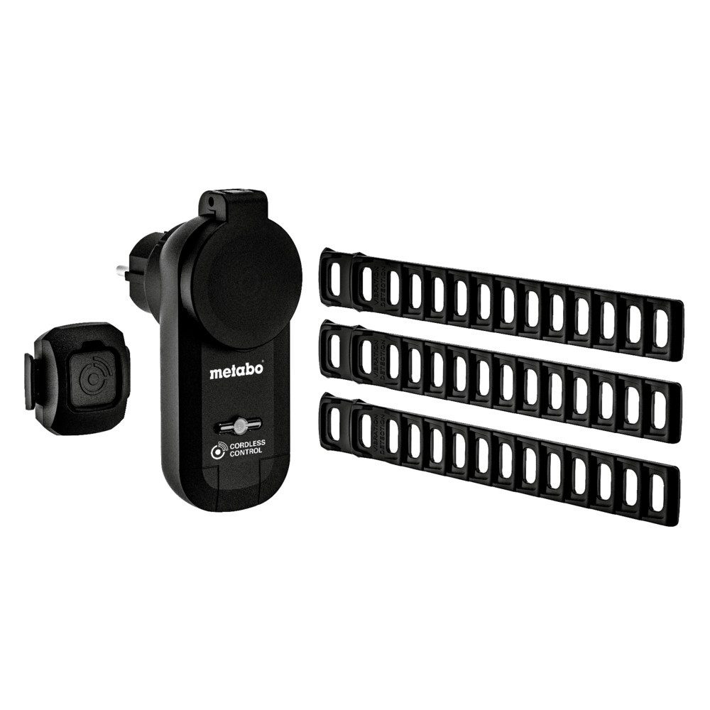 metabo Industriesauger Start/Stop-Set CordlessControl, Typ F, Kompatibel mit Akku-, Netz-Werkzeugen