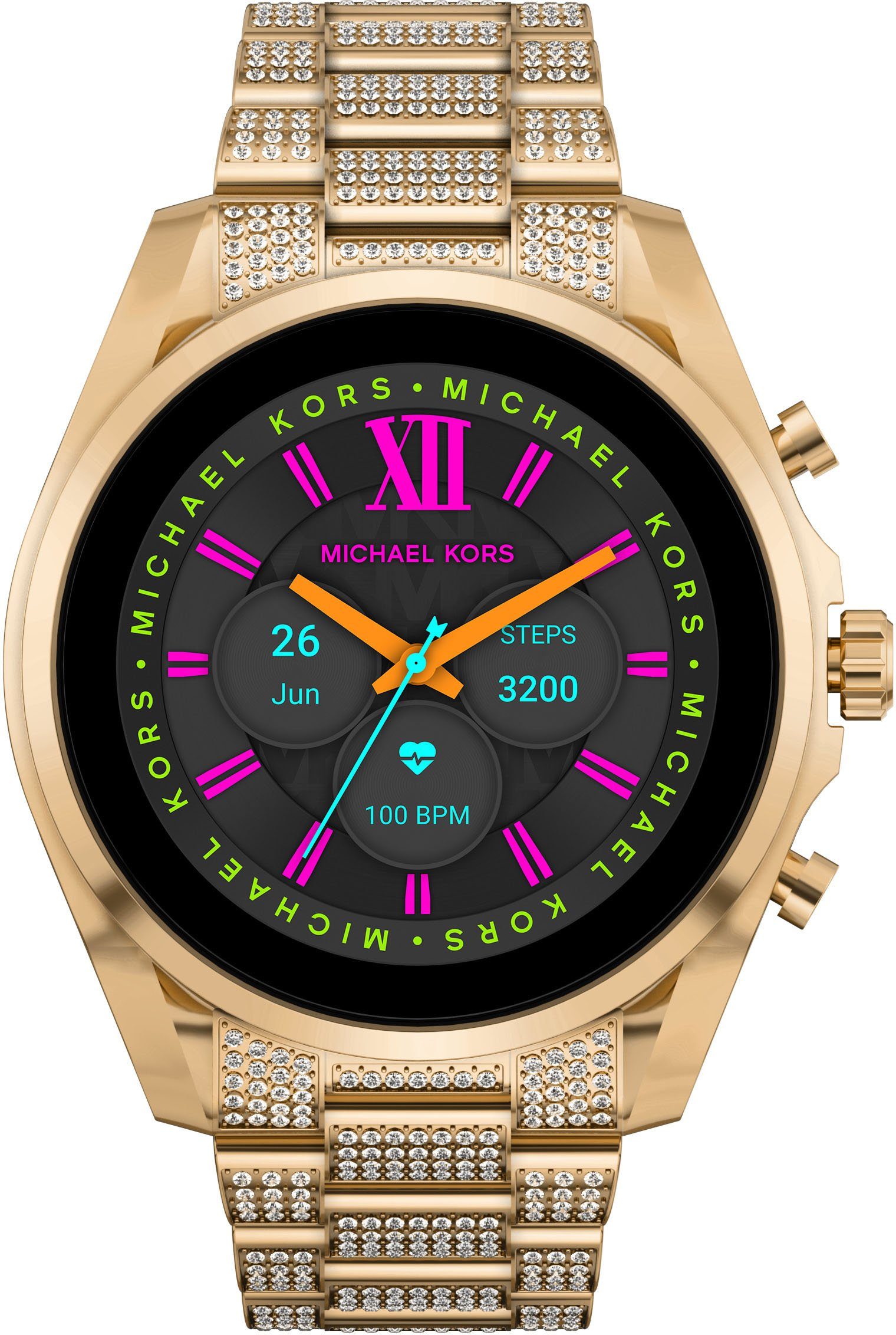 MICHAEL KORS ACCESS BRADSHAW (GEN 6), MKT5136 Smartwatch (Wear OS by Google)