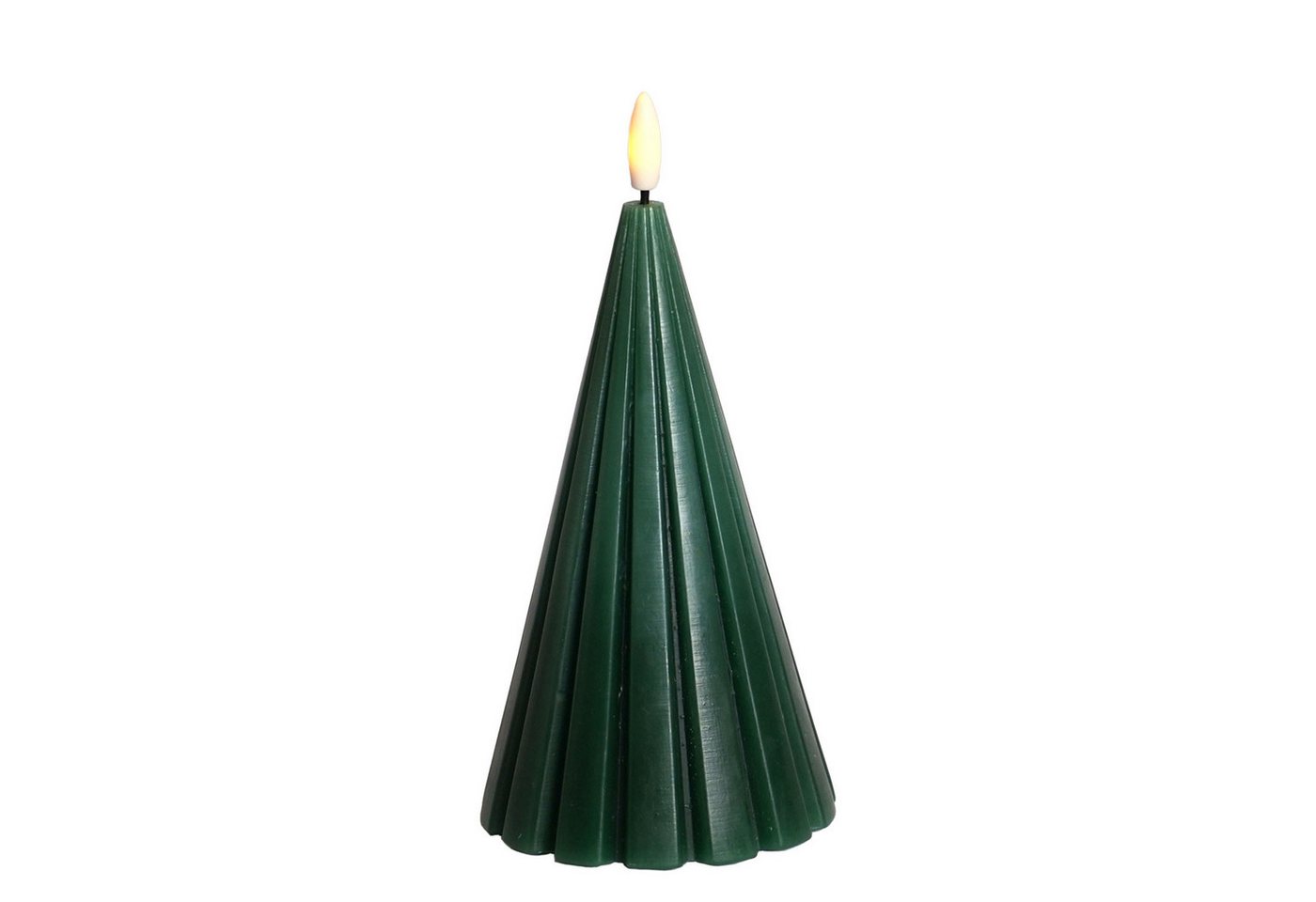 Sirius Home A/S LED-Kerze Weihnachtsbaum Laura Echtwachs, fernbedienbar