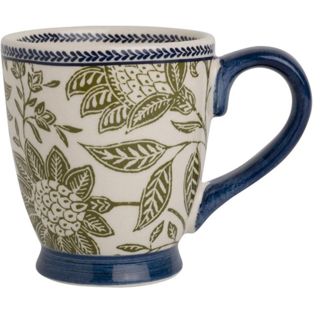LAURA ASHLEY Tasse Henkelbecher Hedingham Blue Sage (200ml) (2-teilig)