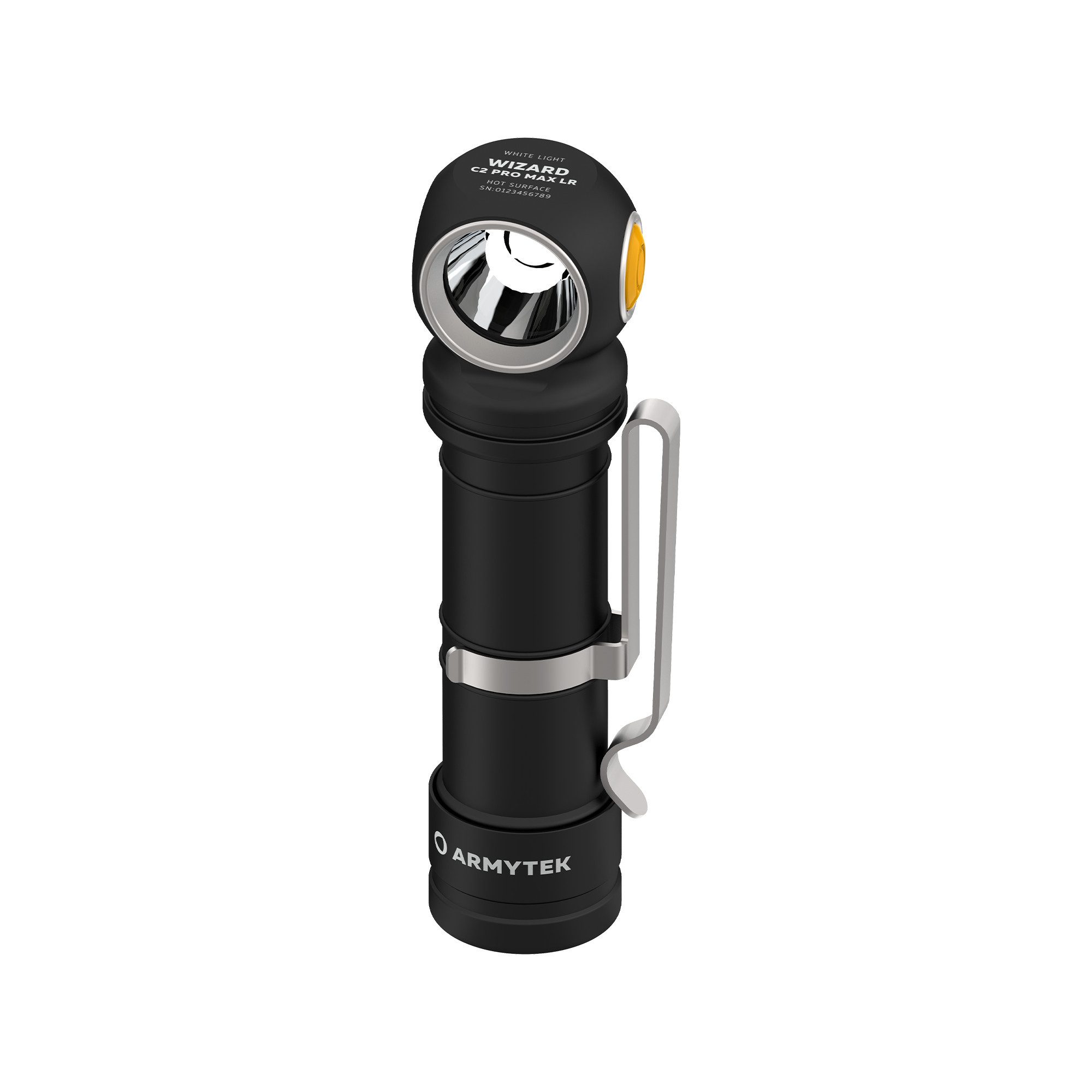 LED Taschenlampe Armytek Wizard C2 Pro Max LR Taschenlampe 3870 Lumen warm-weiss