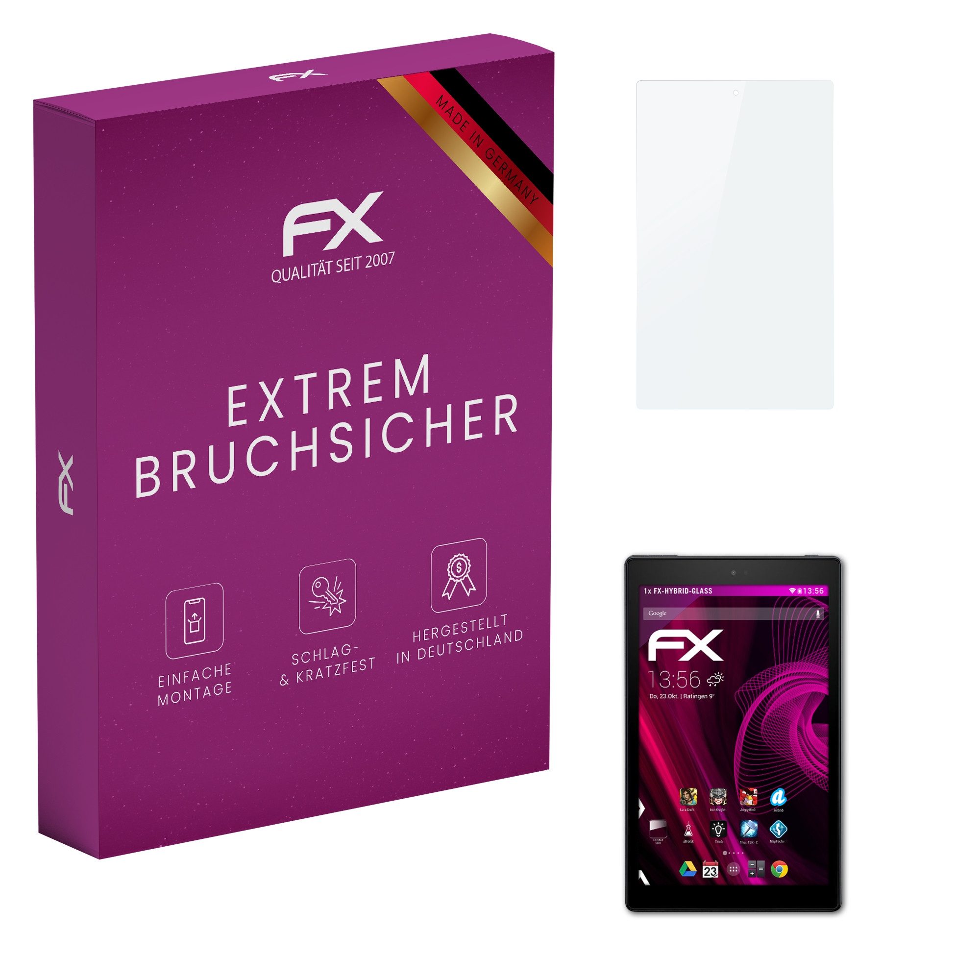 Schutzfolie Panzerglasfolie für Amazon Fire HD 10 Model 2017