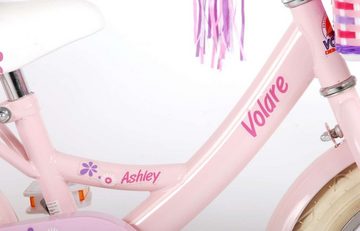 Volare Kinderfahrrad Ashley für Mädchen - 95% zusammengebaut - bis 60kg - Rücktrittbremse, Rücktrittbremse, einstellbare Lenkerhöhe, Luftbereifung