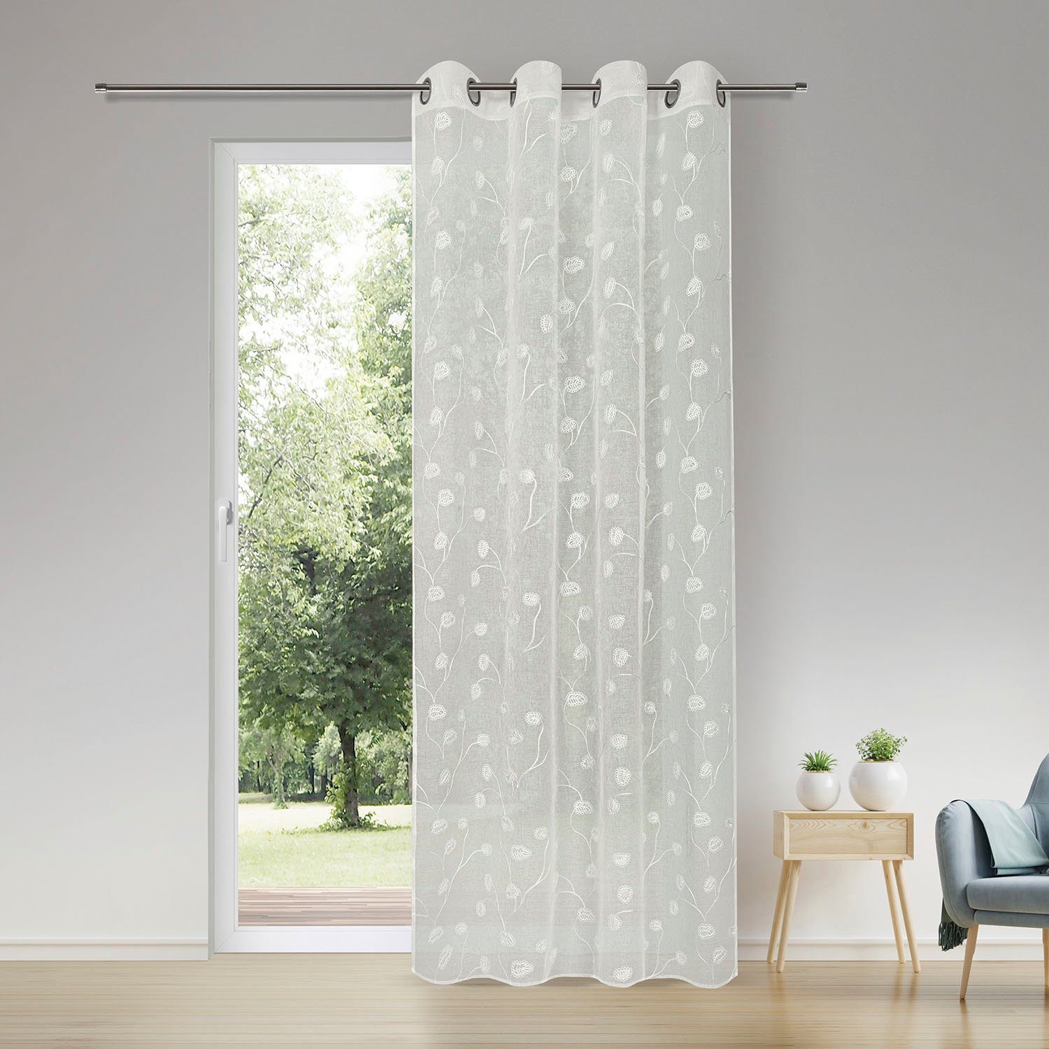 Gerster Gardine Penina, Ösen (1 St), günstig online kaufen