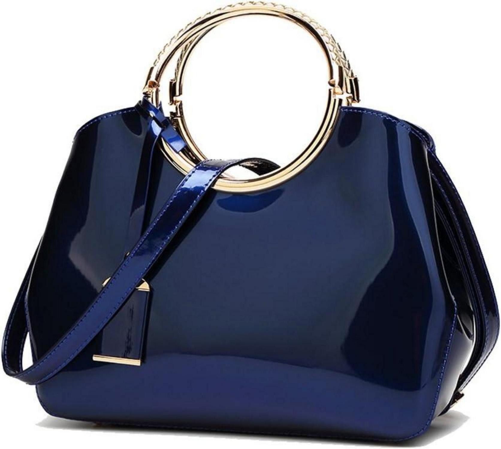 LuxusKollektion Handtasche Damen Handtasche PU-Lackleder Henkeltasche günstig online kaufen