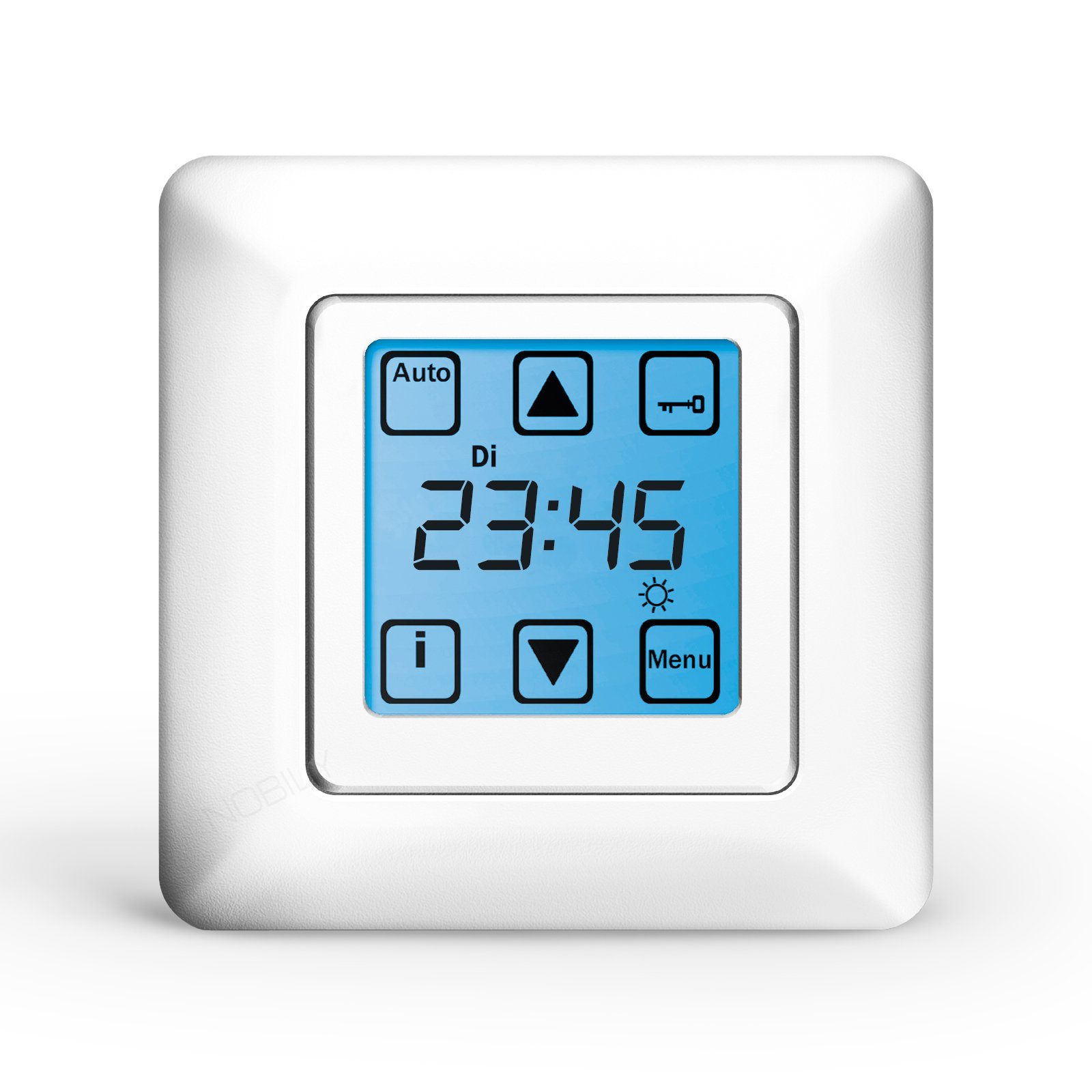 Vestamatic Zeitschaltuhr Quattro S 50 ultraweiß, Touch Screen Display