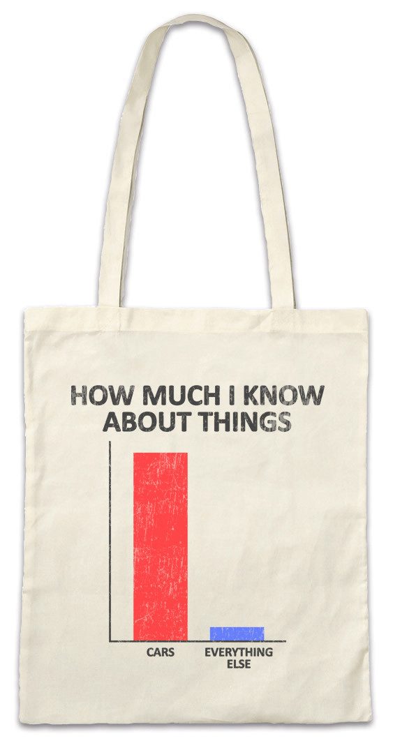 Beuteltasche How Much I Know About Things Stofftasche Race Racing Car Auto Driver