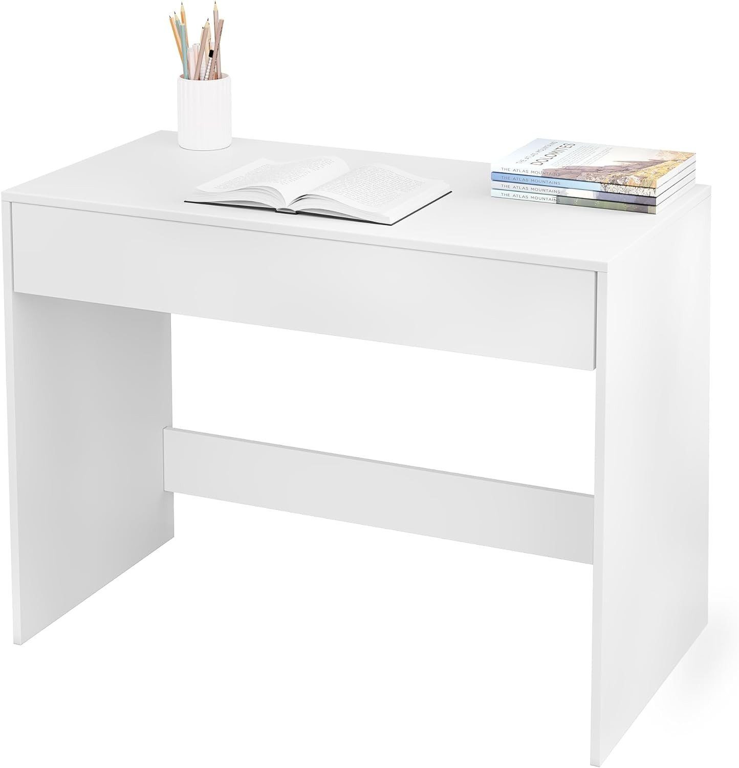 Schublade&Stauraum EUGAD Schreibtisch Tisch mit (1-St), Bürotisch PC