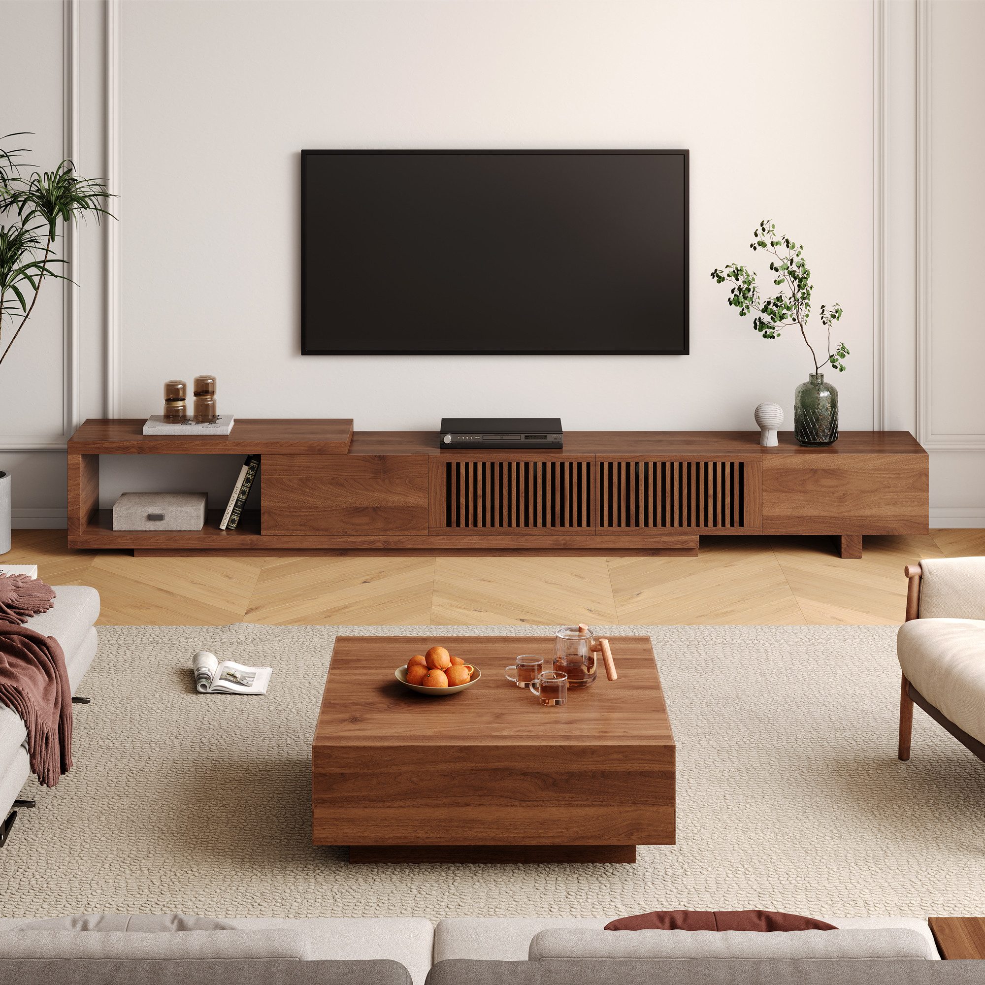 OLEY LUCK LIVE TV-Schrank Mid-Century Modern günstig online kaufen
