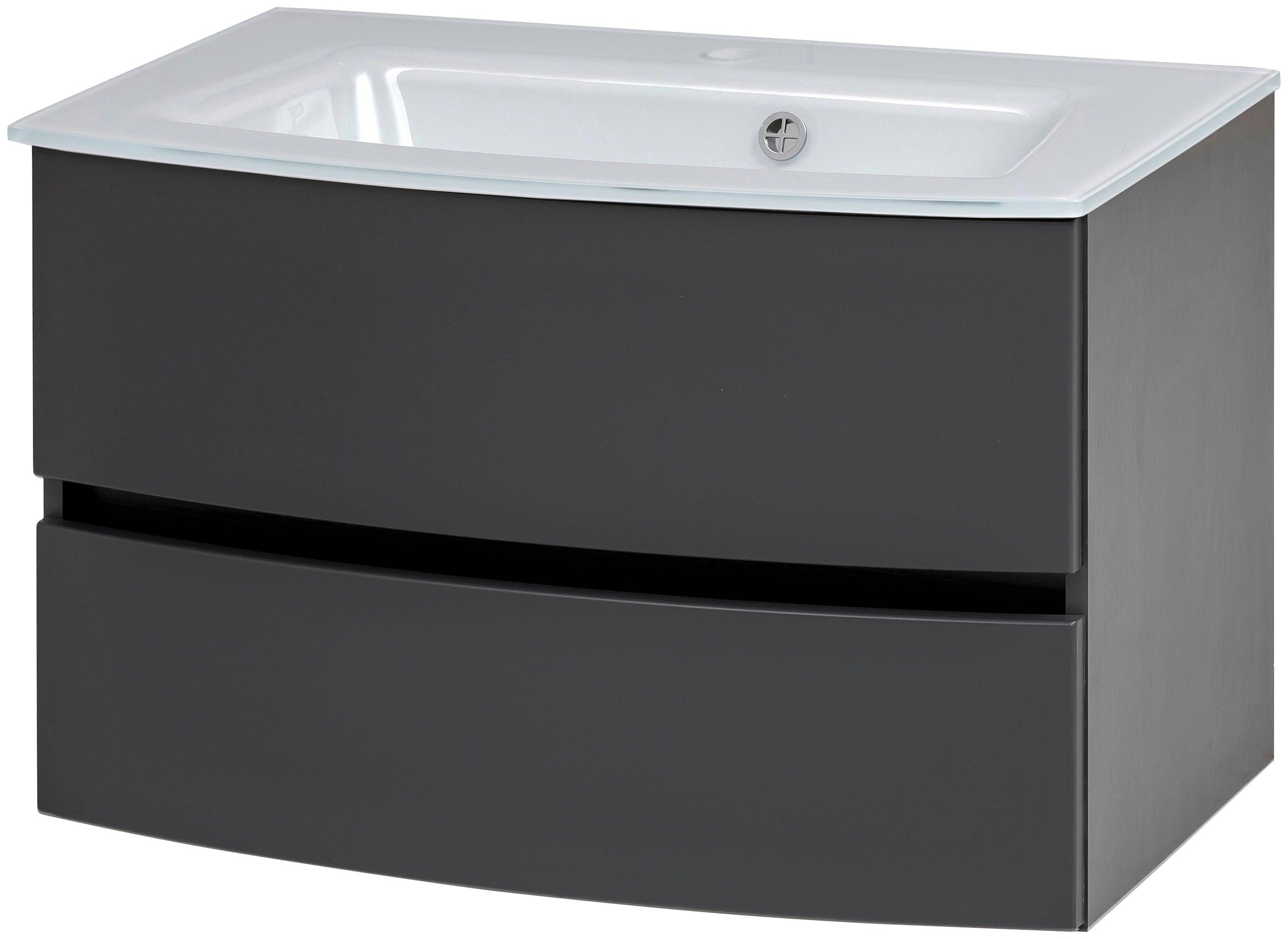 welltime Waschtisch Kaunas, Breite 80 cm, mit Soft-Close Funktion