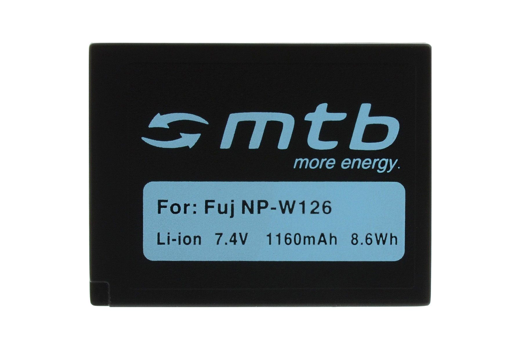 NP-W126 mAh HS30EXR, X-T1 kompatibel Li-Ion] passend X-A1, Finepix HS33EXR, Fuji 1160 X-E2, V), Fuji - Fujifilm X-Pro1, Kamera-Akku //… X-M1, Fujifilm HS50EXR für: // X-E1, Fuji (7,4 mit mtb Akku-Typ // energy more [BAT-350
