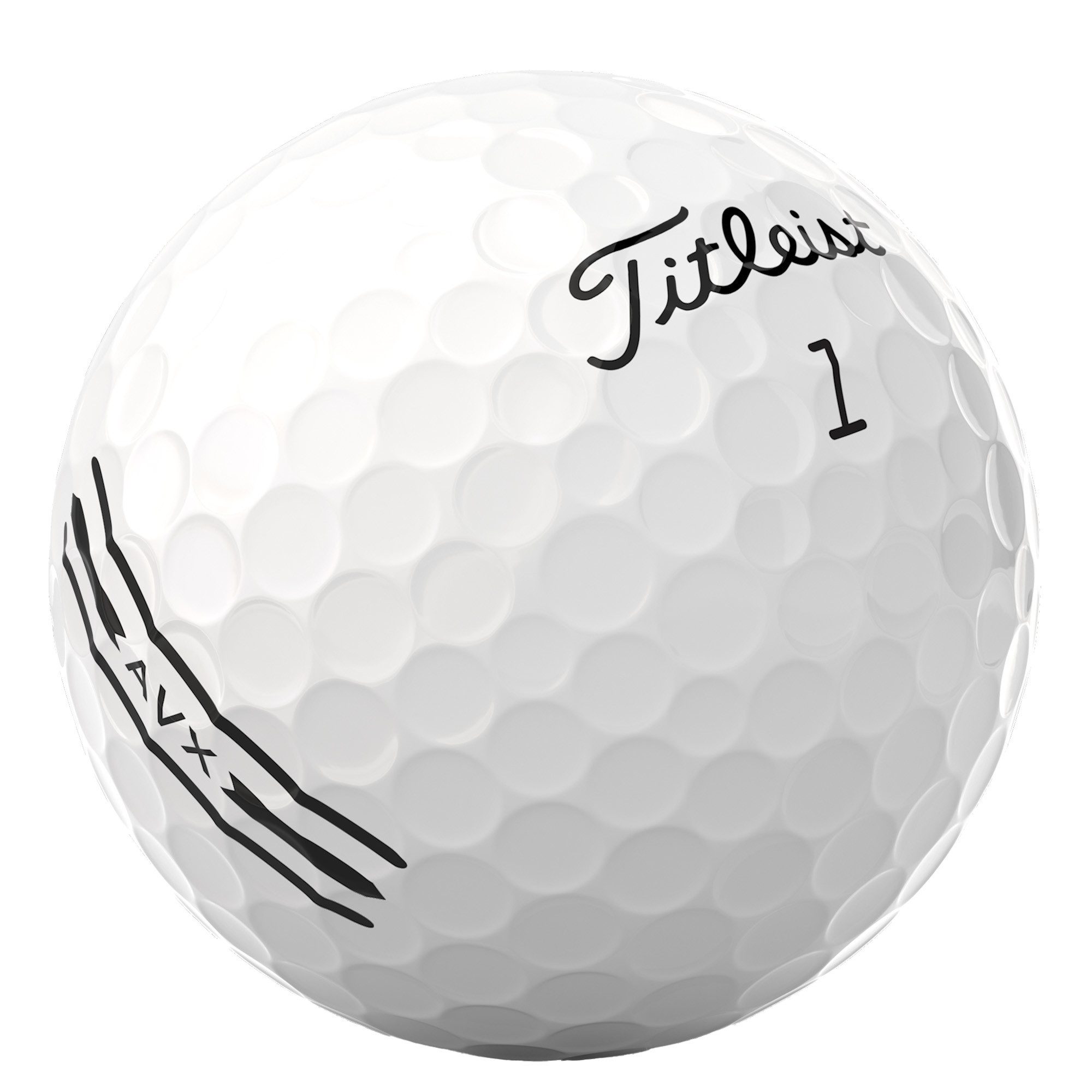 Titleist Golfball Titleist Golfball AVX Weiß 1 Dutzend