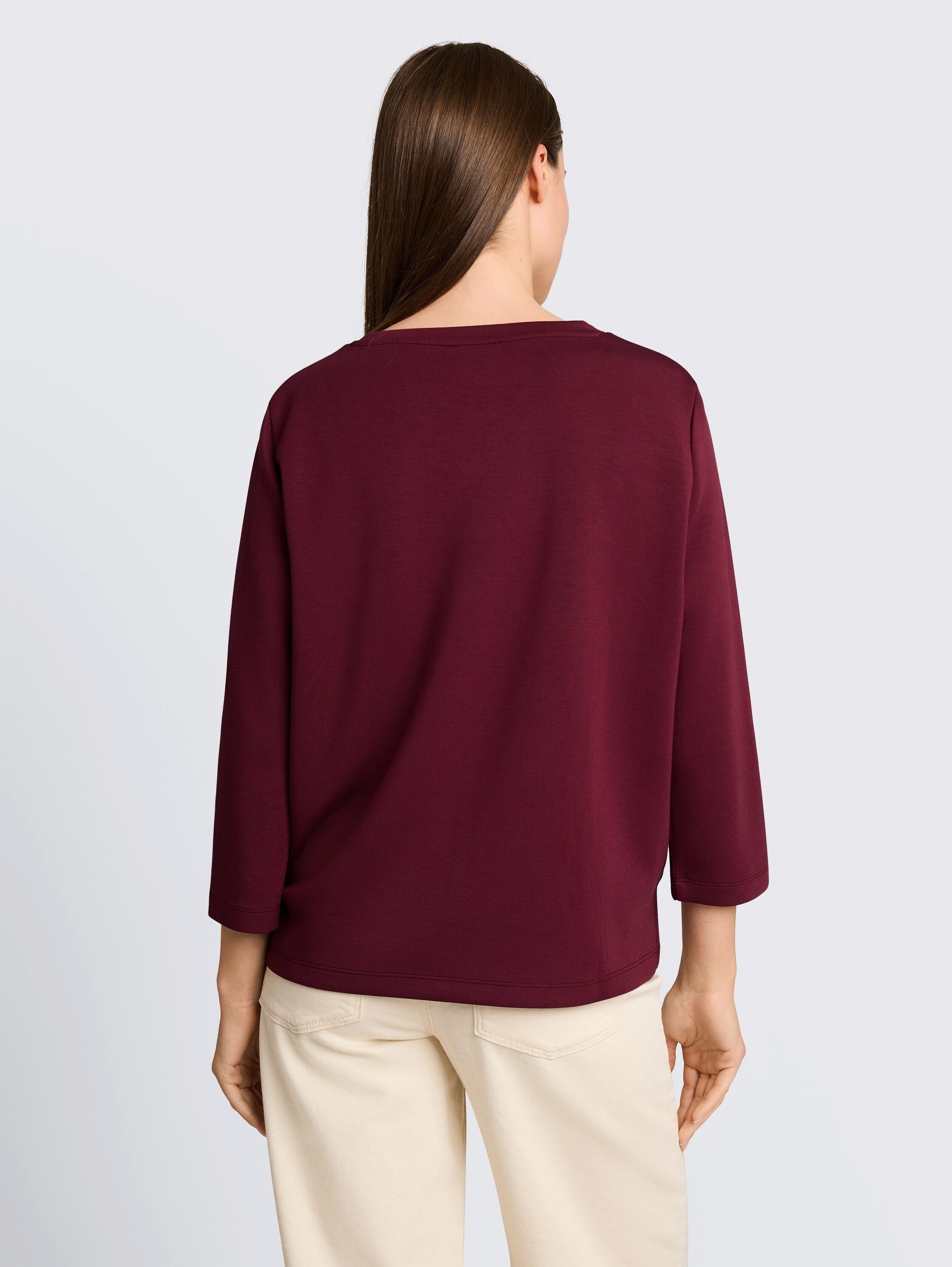 TOM TAILOR 3/4-Arm-Shirt Loose Somemrshirt mit Letter-Print – Bild 2 von 5
