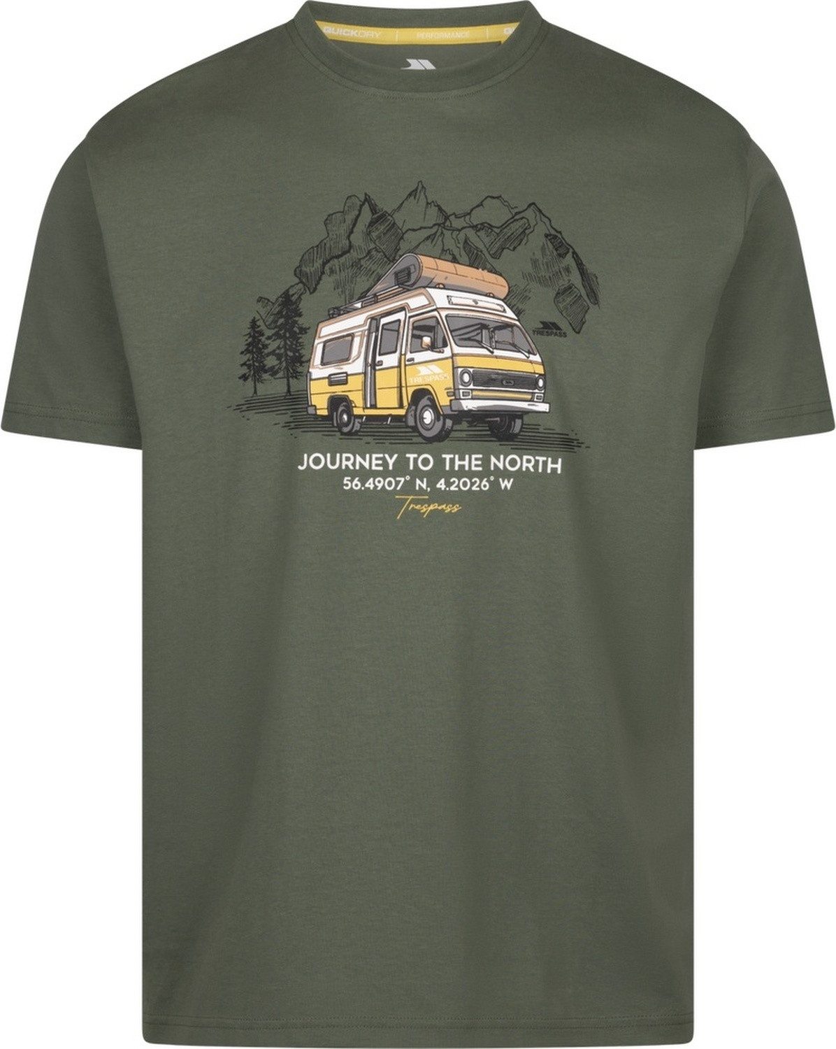 Trespass T-Shirt Tokso Casual Printed Tshirt