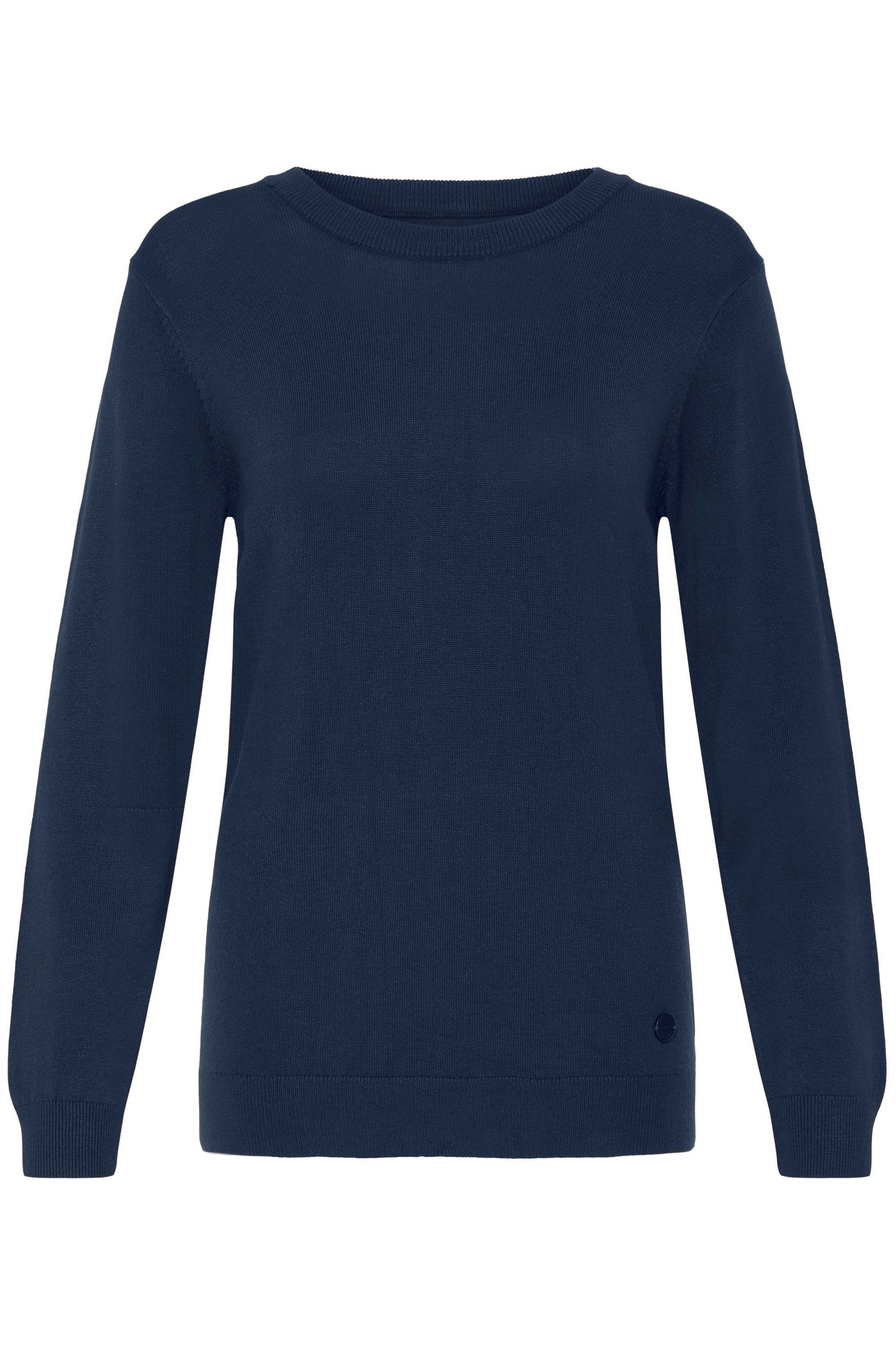 OXMO Strickpullover OXAida Moderner Pullover mit Rundhalsausschnitt günstig online kaufen