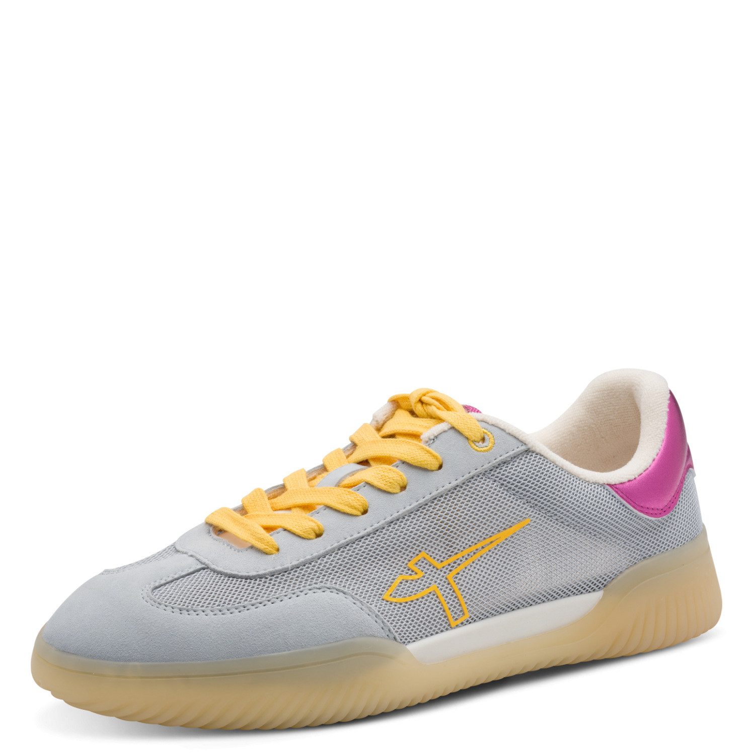 Tamaris Sneaker, Freizeitschuh, Halbschuh, Schnürschuh mit transparenter Laufsohle
