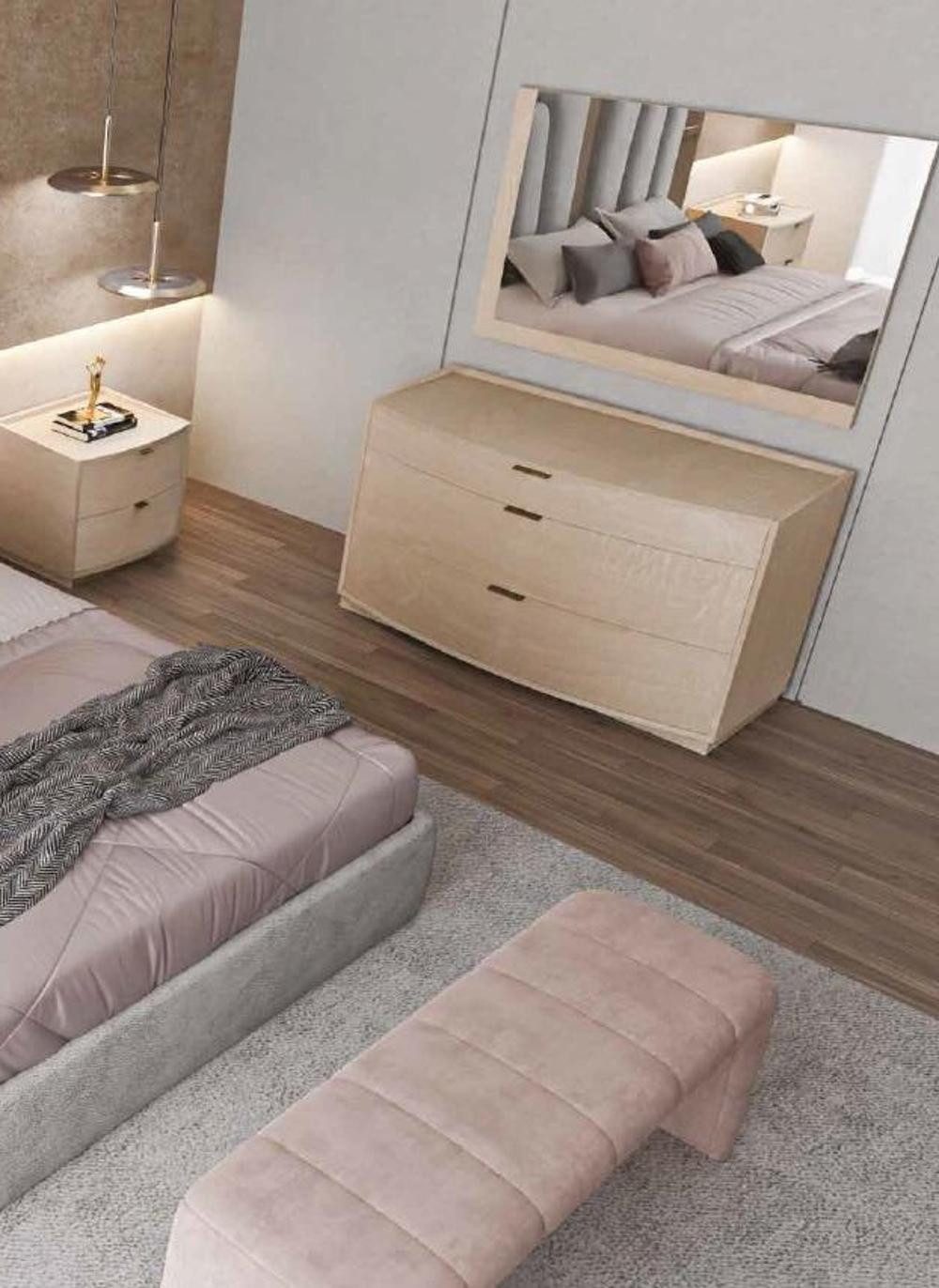 Xlmoebel Schubkastenkommode Luxus Holz-Kommode mit geräumigen Schubladen in edlem Design (Kommode, 1 St., Kommode), Hergestellt in Europa