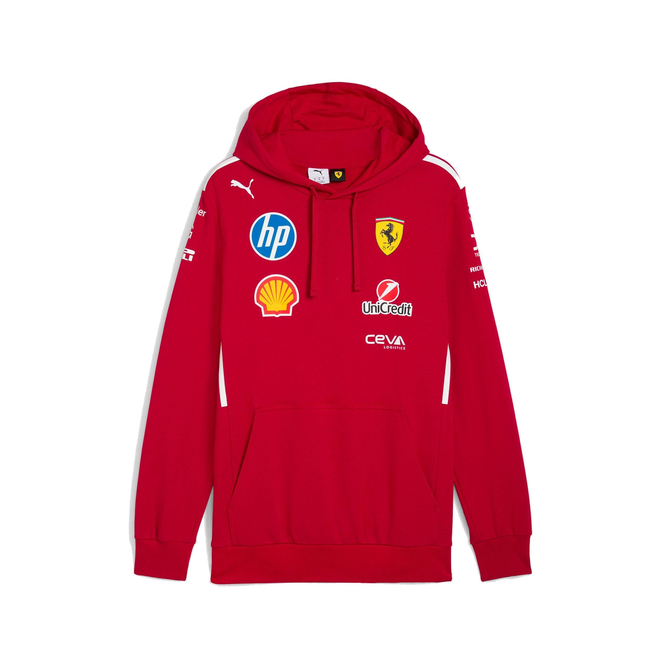 Scuderia Ferrari Kapuzenpullover Scuderia Ferrari Team Kapuzenpullover Puma 2025