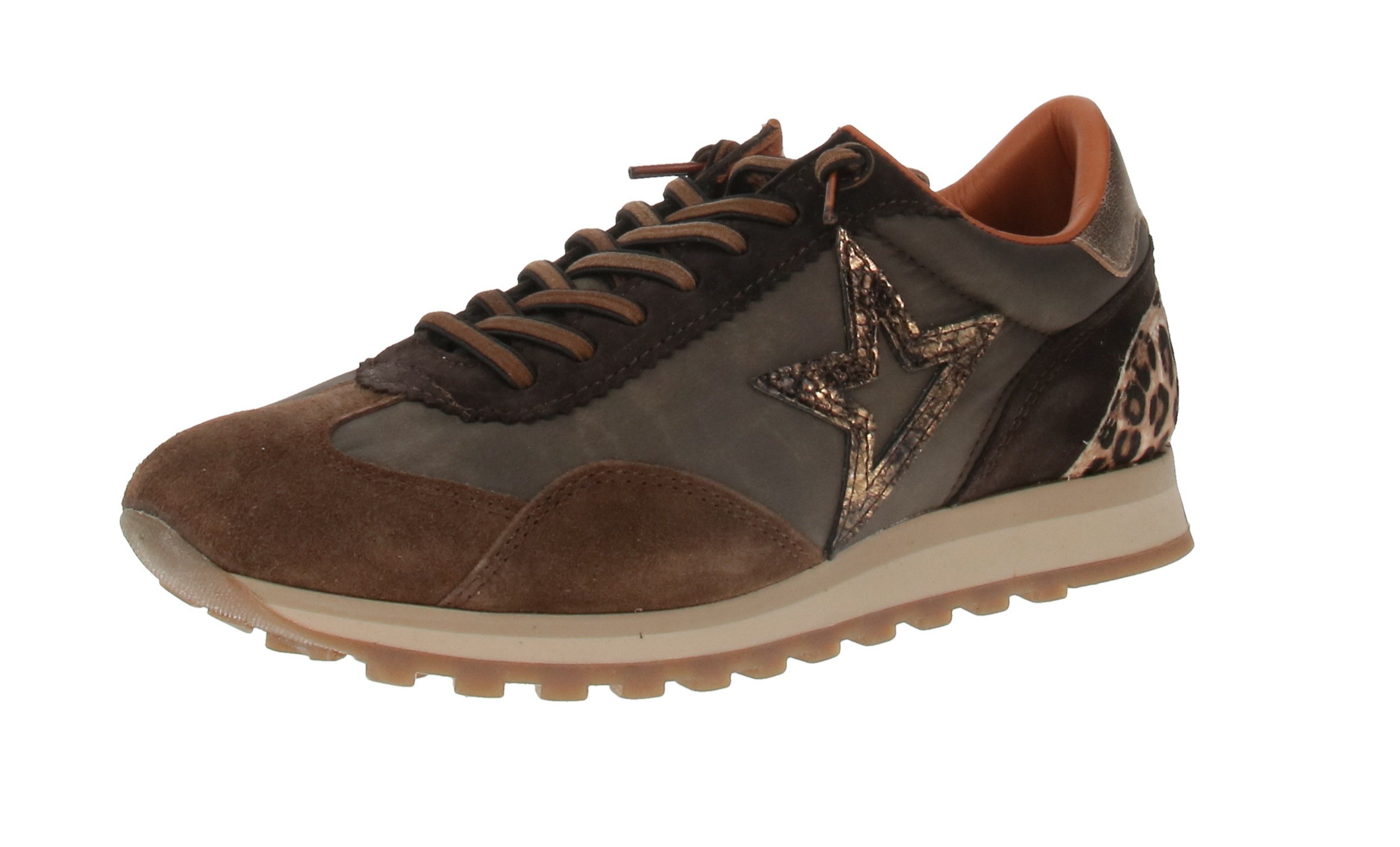 Cetti Cetti C-1259 SRA INV26 - Damen Sneaker - Ante-Nilon-Cacao Sneaker