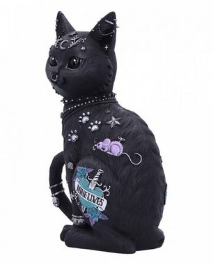 Horror-Shop Dekofigur Nine Live Kult Cutie Katzenfigur 22cm