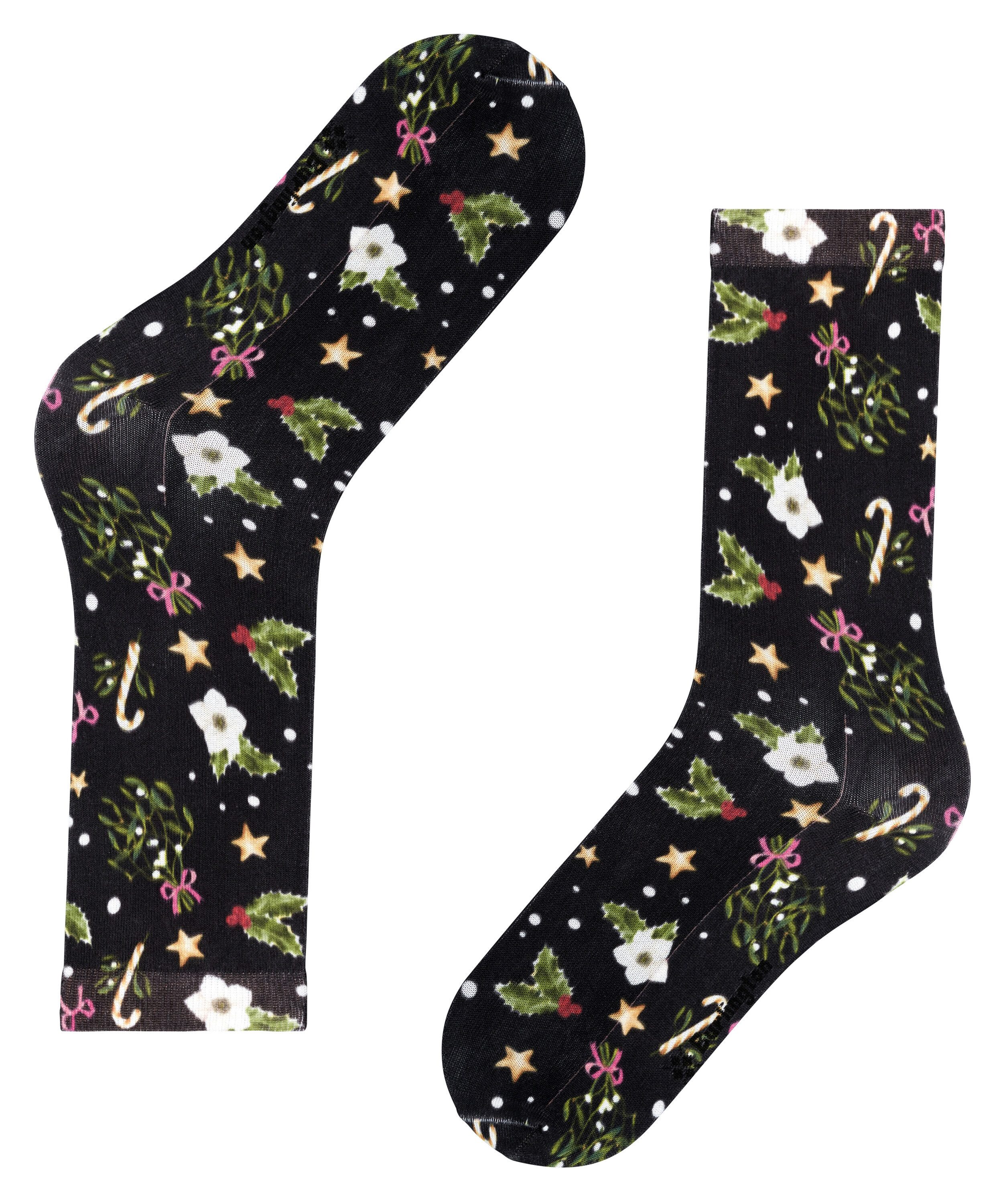 Burlington Socken Fancy Christmas Socken (1-Paar)