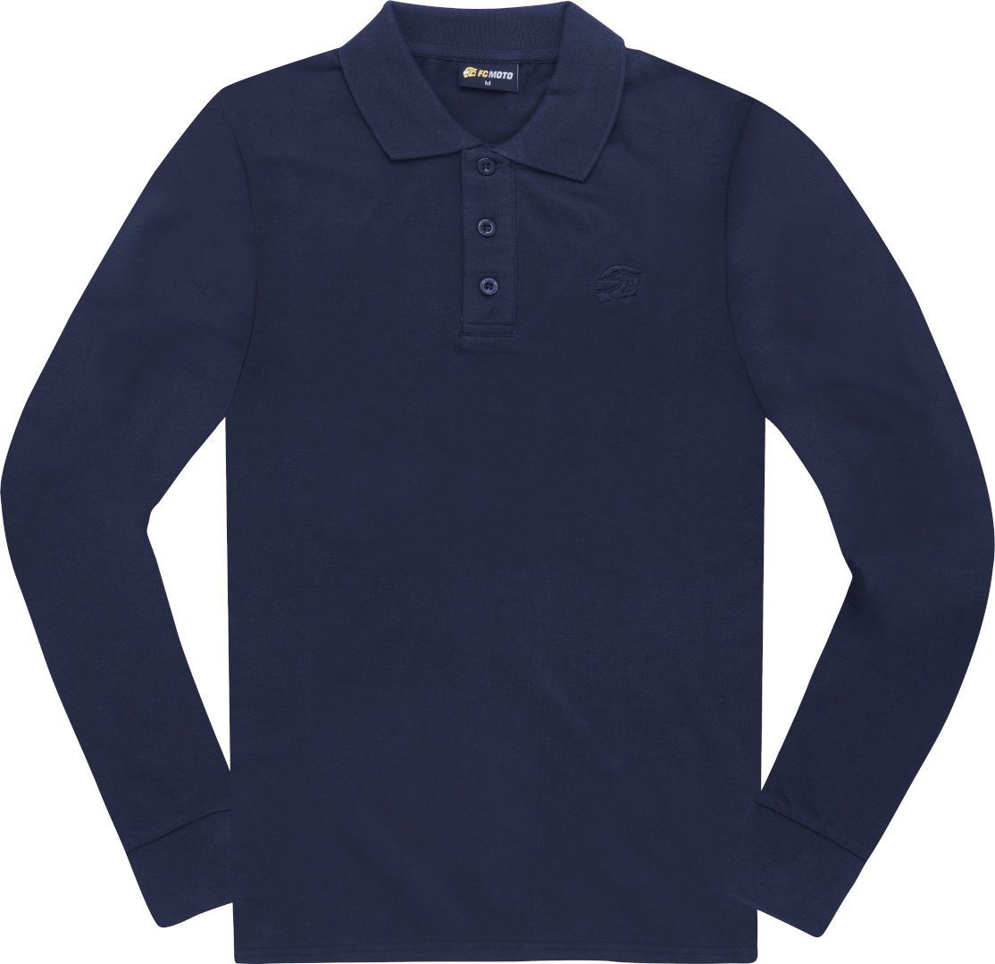 FC-Moto Funktionshemd Long Run Polo Langarmshirt