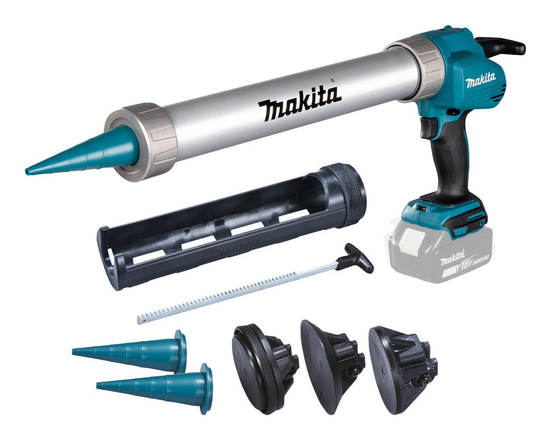 Makita Akku-Kartuschenpistole, 18V, DCG180ZX, 300/600 ml, Ohne Akku - im Karton