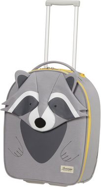 Sammies by Samsonite Kinderkoffer Happy Sammies, Raccoon Remy, 2 Rollen, Kinderreisekoffer Handgepäck Reisekoffer Trolley