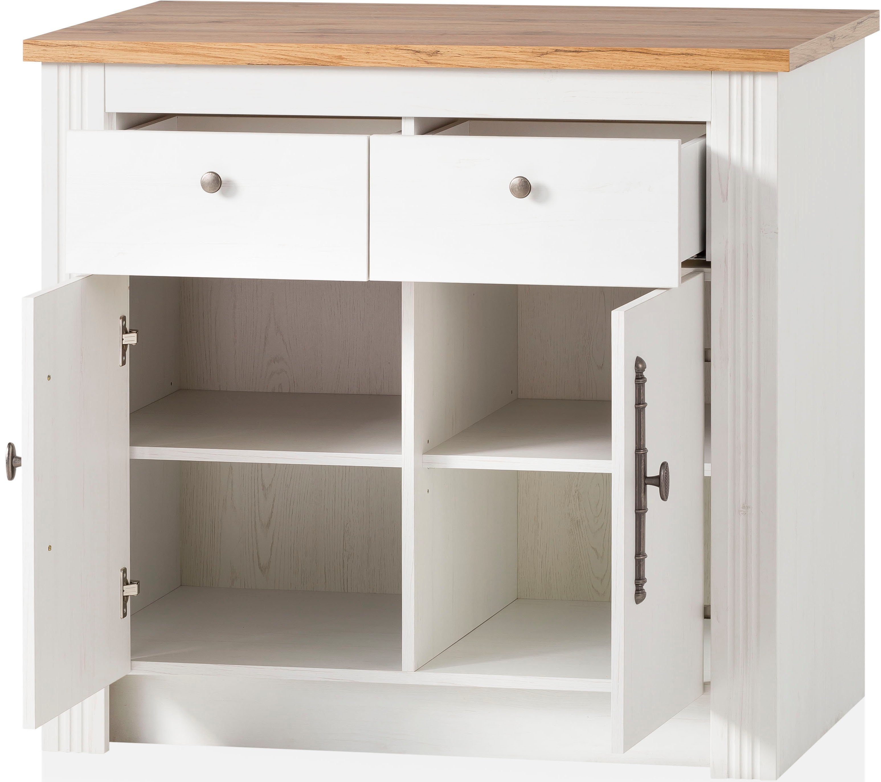 OTTO home Unterschrank KS-Westminster im romantischen Landhausstil, Breite 100 cm, exclusiv by Otto