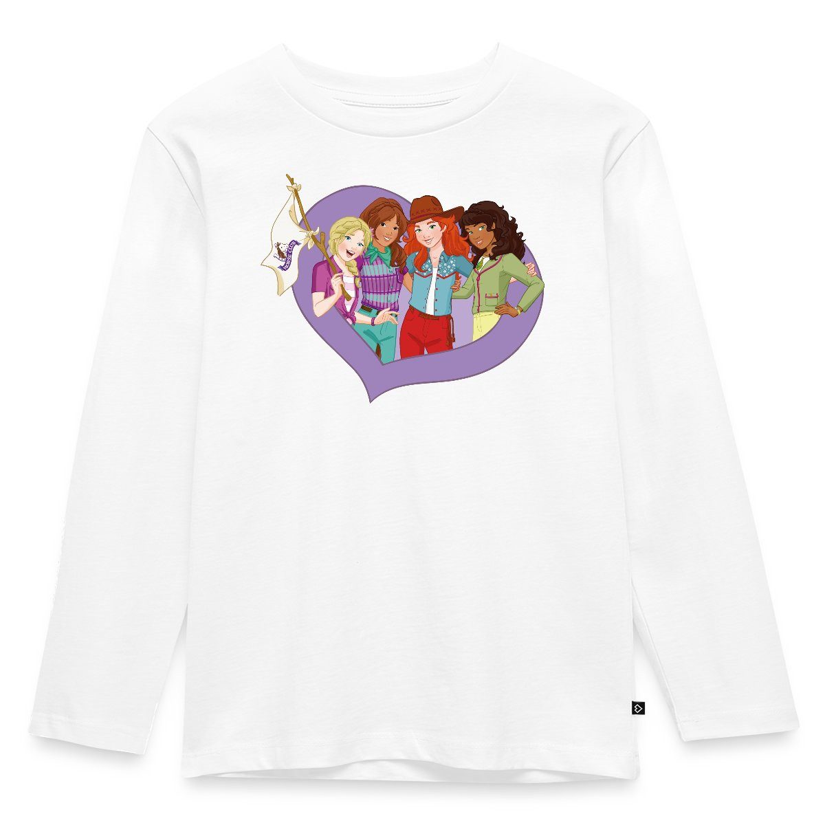 T-Shirt Schleich Horse Club Sofia Lisa Hannah Sarah Kinder Premium Langarmshir