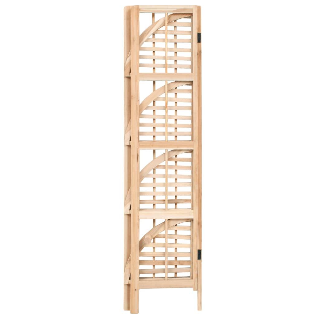 furnicato Eckregal Praktisches aus Massivholz Beige 27 x 27 x 110 cm, 1-tlg.