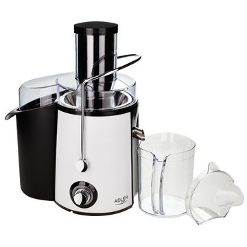 JUNG Entsafter ADLER AD4128 Entsafter für Obst und Gemüse, 2000W, Slow Juicer, 2000,00 W, Edelstahlgehäuse, Saftpresse elektrisch, 1L Saftkrug, Saftmaschine