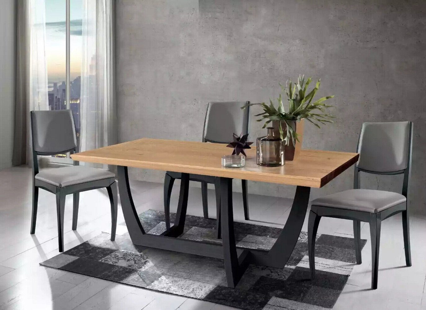 Tisch Esstisch in Esstisch Esstische Küchentisch (1-St., Neu Tisch Modern Holz Braun Made 1x Tisch), Europa JVmoebel